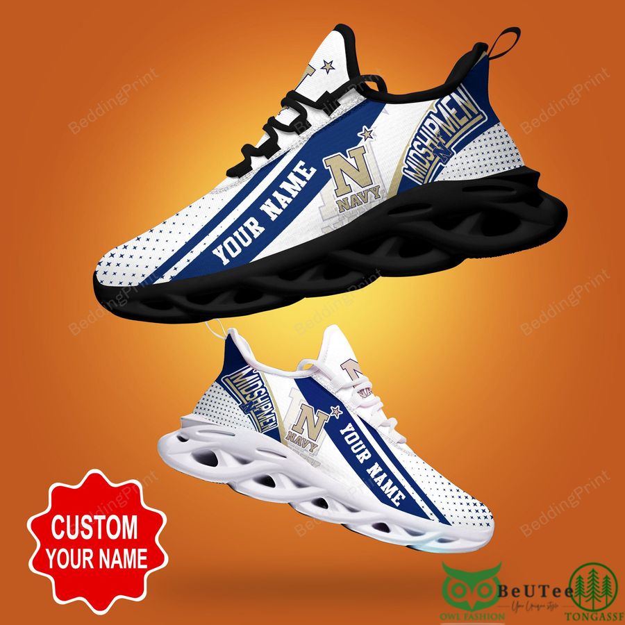 Personalized Navy Midshipmen Max Soul Shoes Sneakers for Men And Women – Casual Shoes, Streetwear Shoes