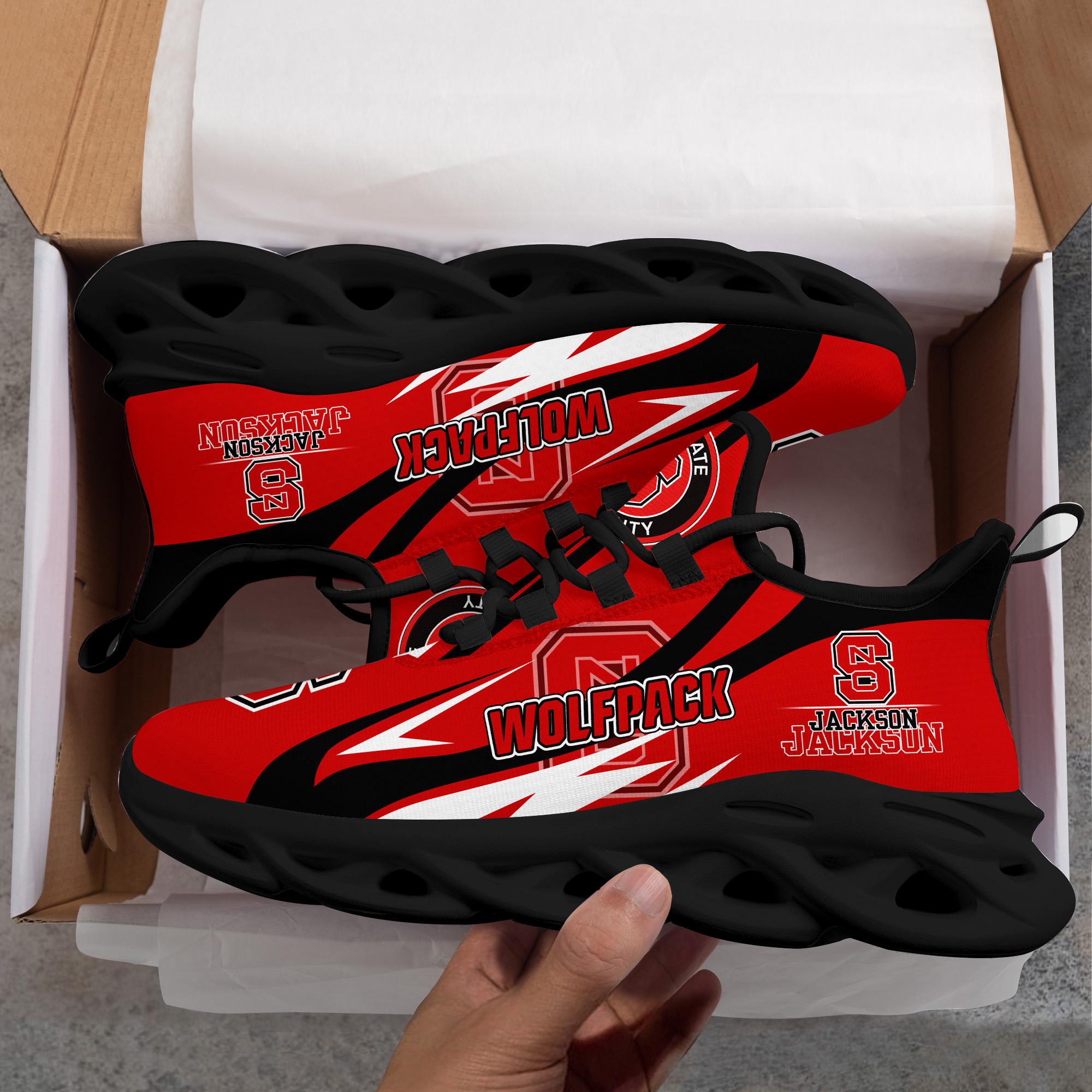 Personalized NC State Wolfpack Max Soul Shoes Sneakers for Men And Women – NCAA Fan Shoes, Team Sneakers - Image 6