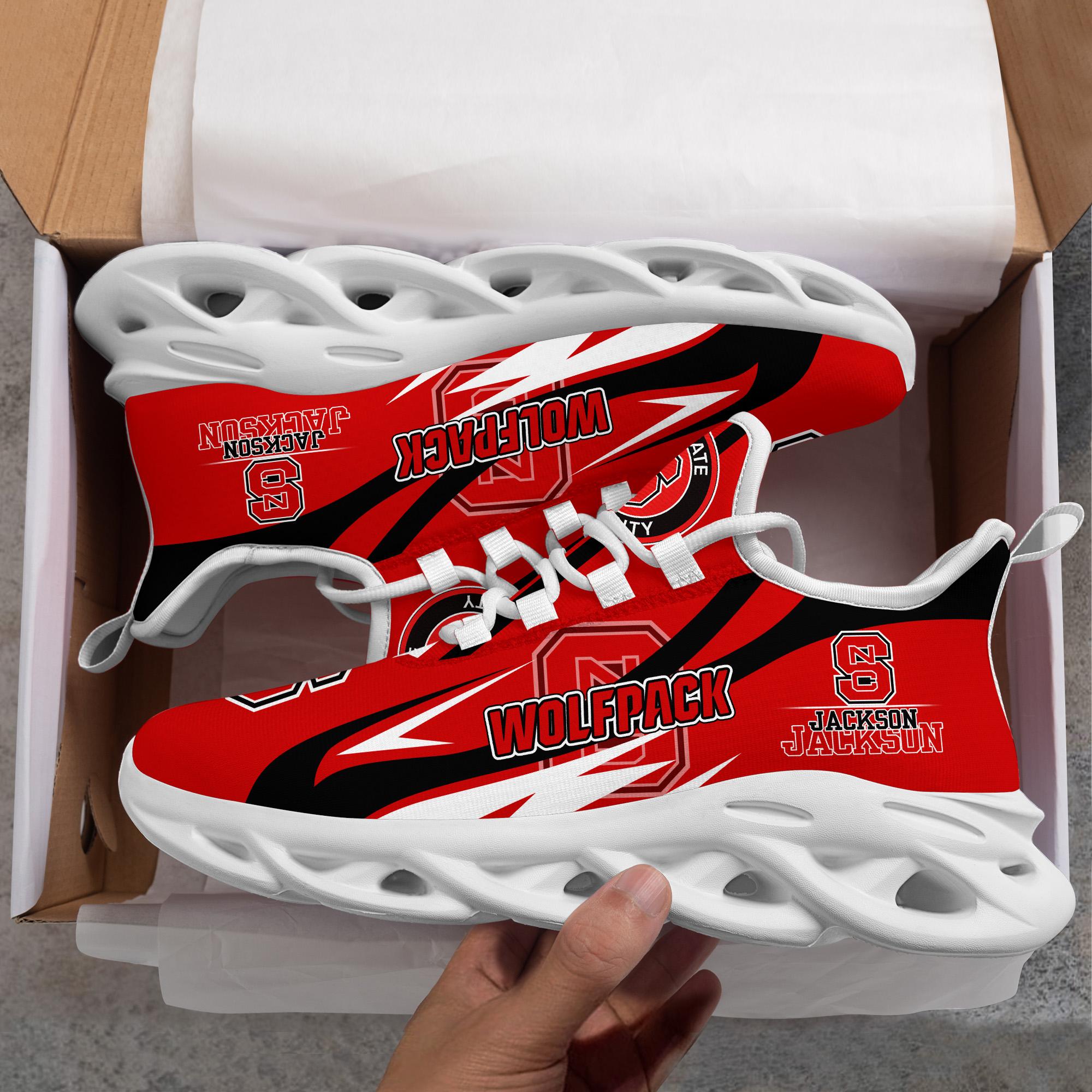Personalized NC State Wolfpack Max Soul Shoes Sneakers for Men And Women – NCAA Fan Shoes, Team Sneakers - Image 7