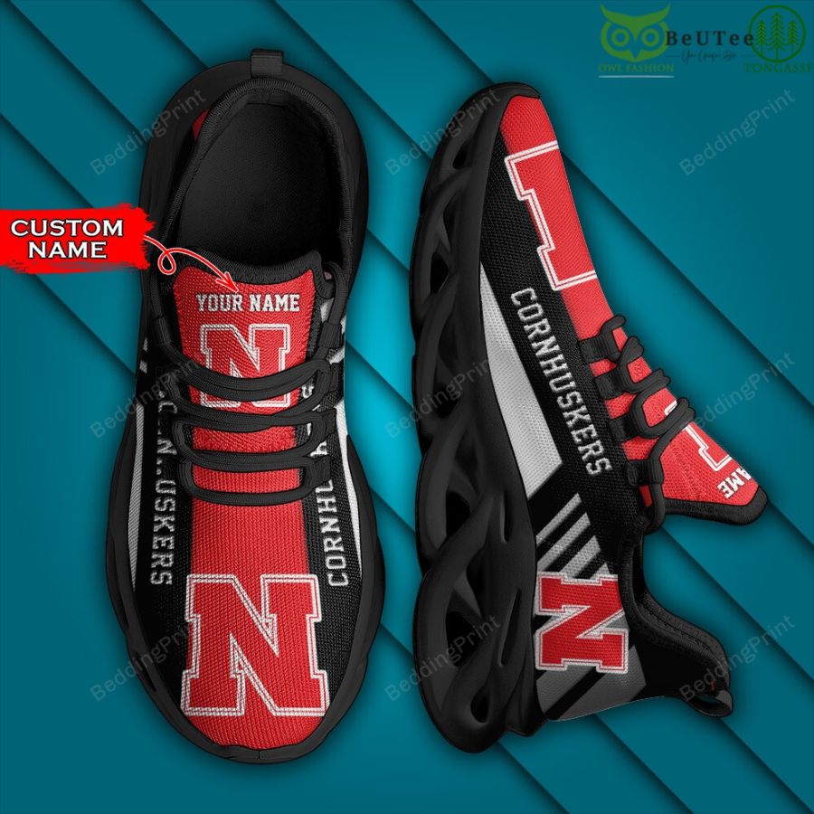 Personalized Nebraska Cornhuskers Max Soul Shoes Sneakers for Men And Women – NCAA Fan Shoes, Team Sneakers