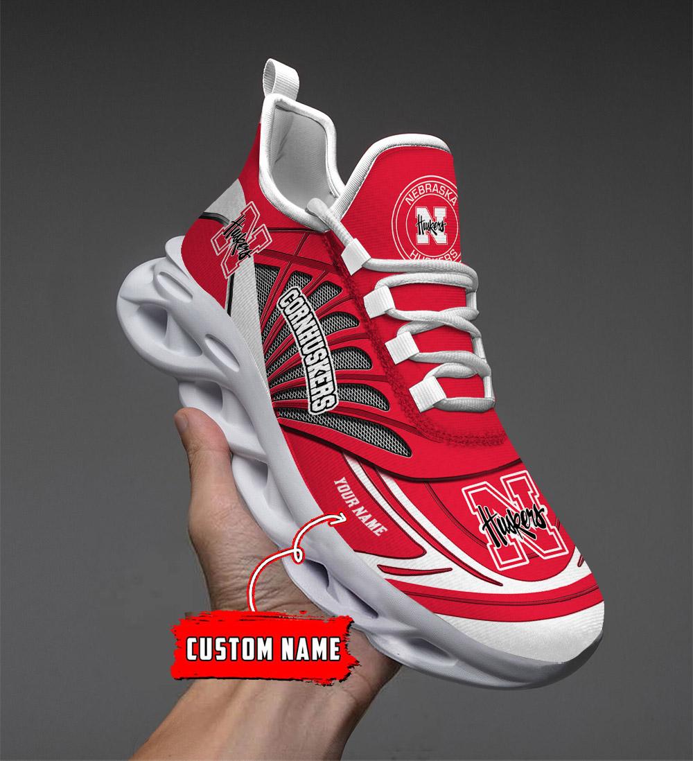 Personalized Nebraska Cornhuskers Max Soul Shoes Sneakers for Men And Women – NCAA Fan Shoes, Team Sneakers