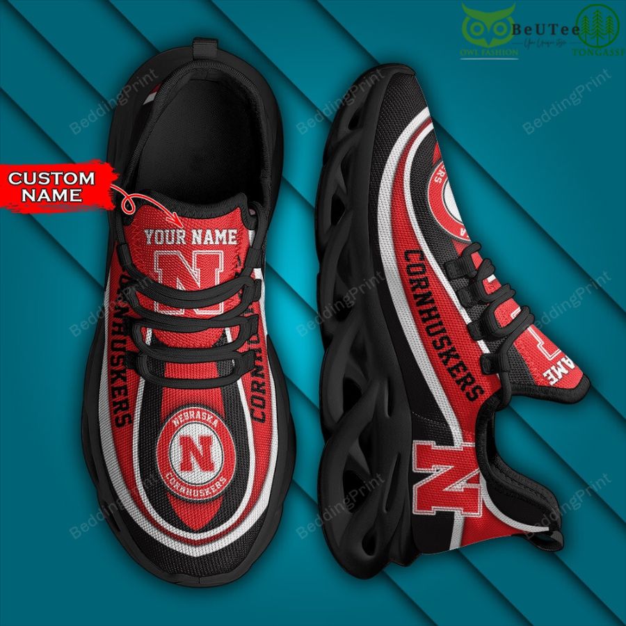 Personalized Nebraska Cornhuskers Max Soul Shoes Sneakers for Men And Women – NCAA Fan Shoes, Team Sneakers