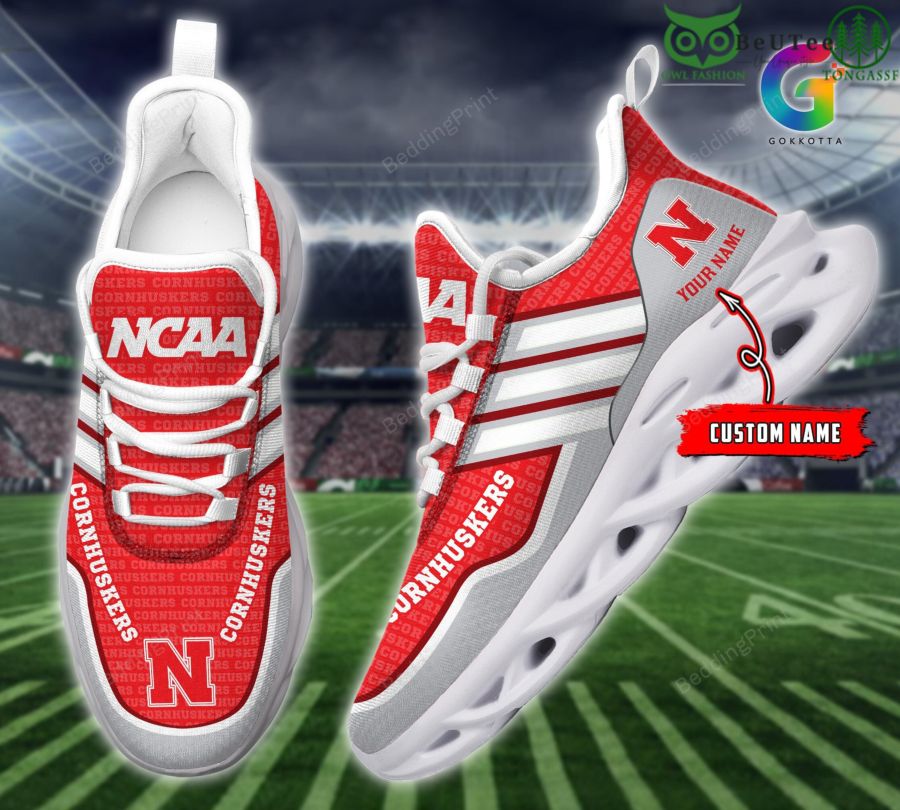 Personalized Nebraska Cornhuskers Max Soul Shoes Sneakers for Men And Women – NCAA Fan Shoes, Team Sneakers