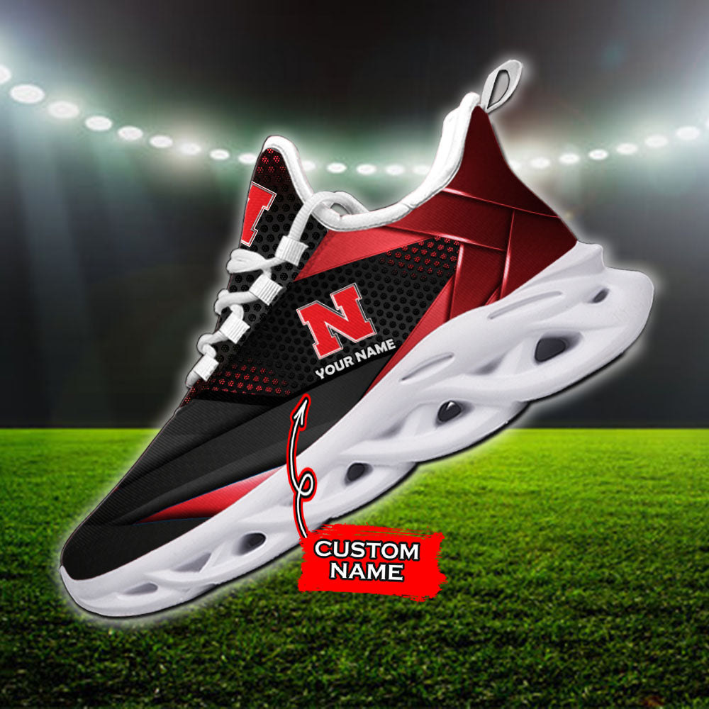 Personalized Nebraska Cornhuskers NCAA Max Soul Shoes Sneakers for Men And Women – NCAA Fan Shoes, Team Sneakers