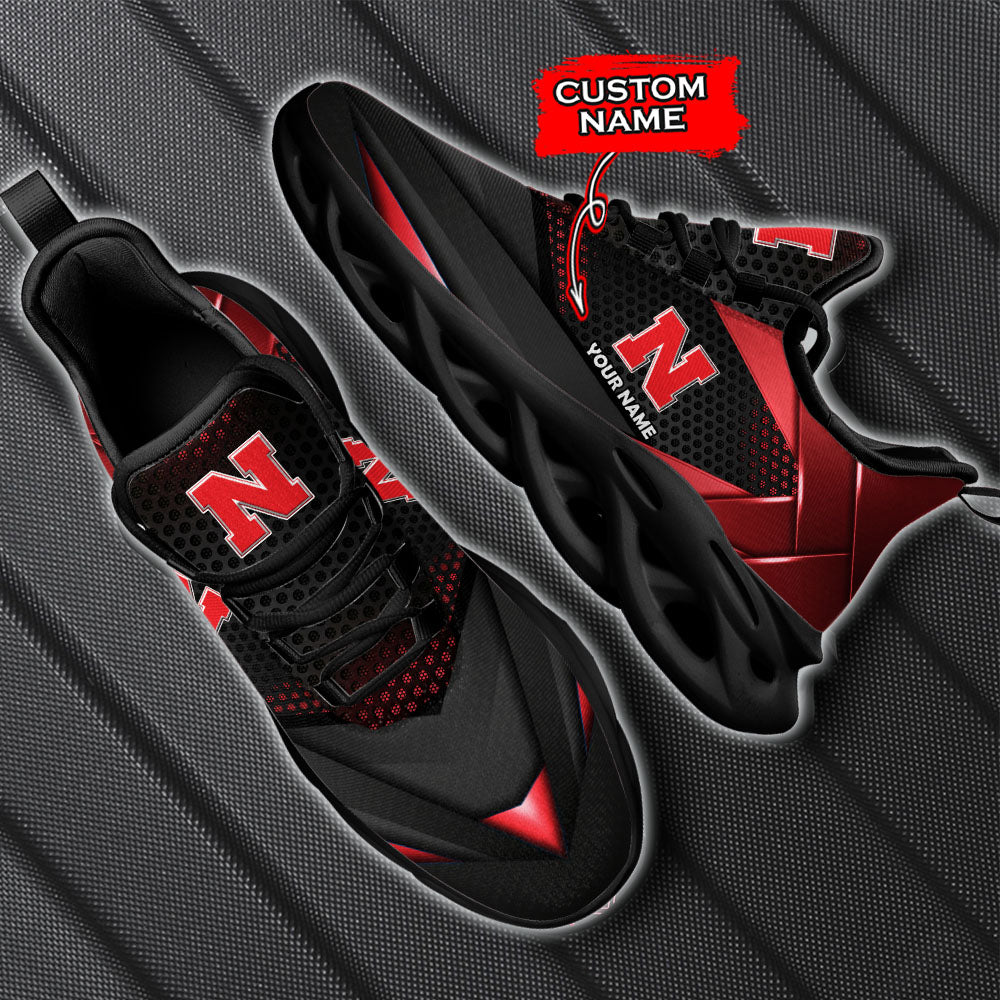 Personalized Nebraska Cornhuskers NCAA Max Soul Shoes Sneakers for Men And Women – NCAA Fan Shoes, Team Sneakers - Image 6