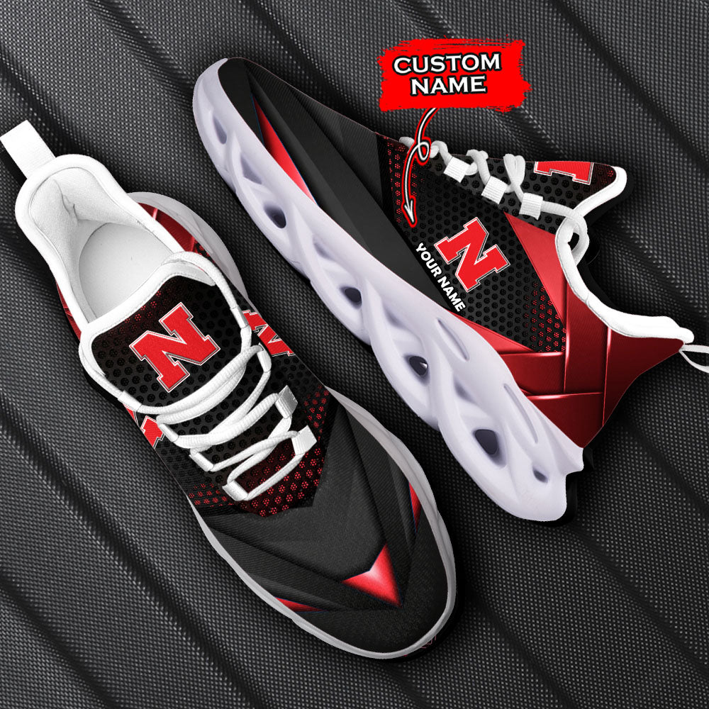 Personalized Nebraska Cornhuskers NCAA Max Soul Shoes Sneakers for Men And Women – NCAA Fan Shoes, Team Sneakers - Image 5