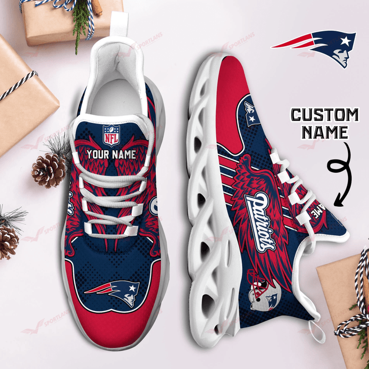Personalized New England Patriots NFL Max Soul Shoes Sneakers for Men And Women – NFL Football Fan Shoes, Team Sneakers