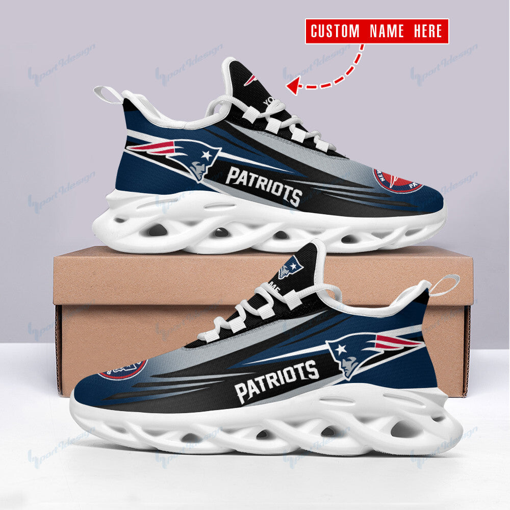 Personalized New England Patriots NFL Max Soul Shoes Sneakers for Men And Women – NFL Football Fan Shoes, Team Sneakers