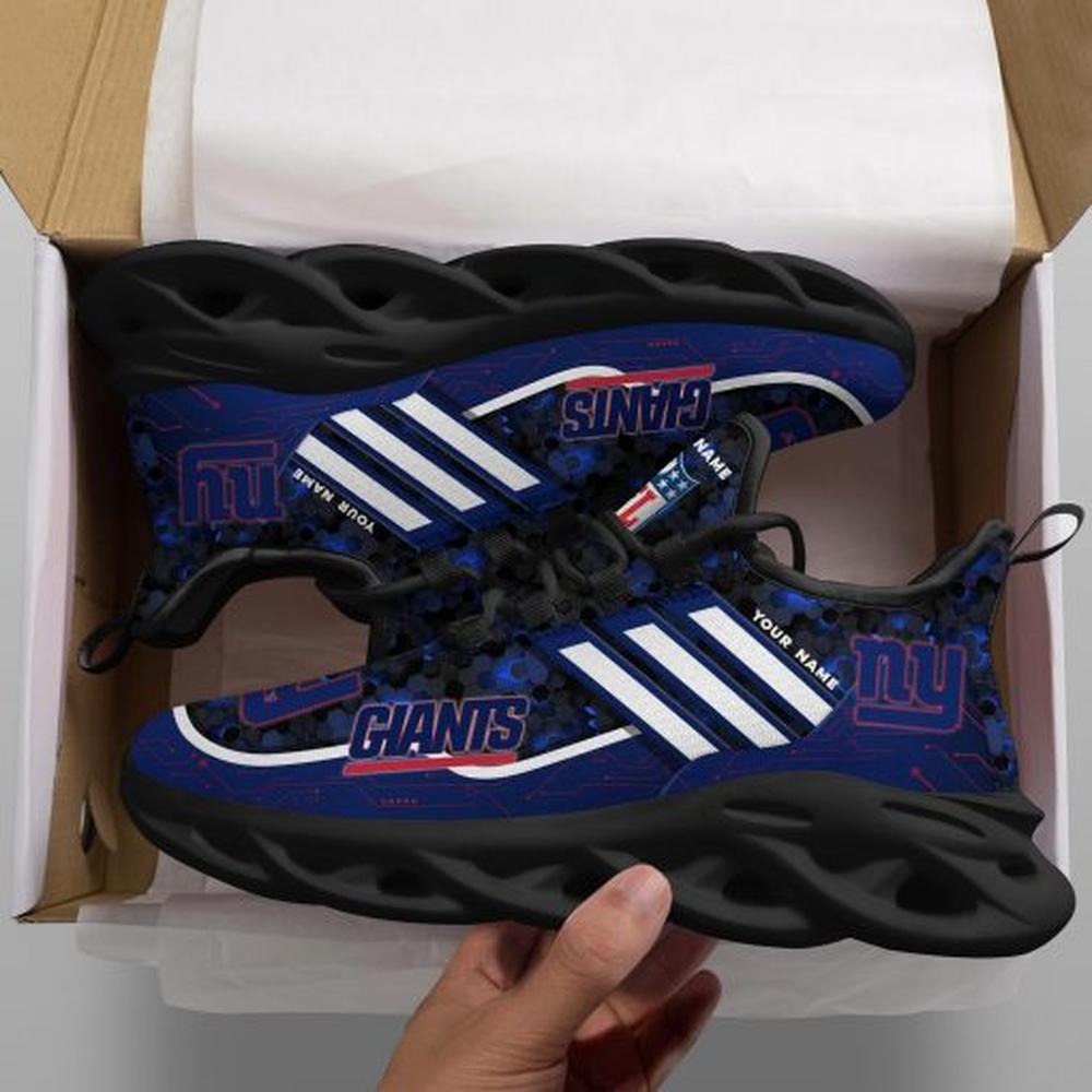 Personalized New York Giants Max Soul Shoes Sneakers for Men And Women – NFL Football Fan Shoes, Team Sneakers - Image 4
