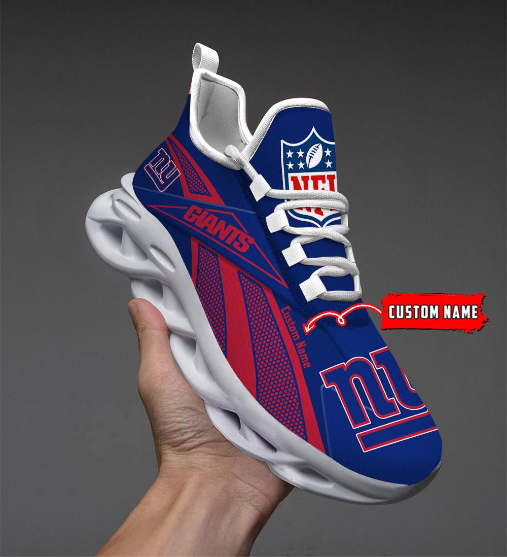 Personalized New York Giants Max Soul Shoes Sneakers for Men And Women – NFL Football Fan Shoes, Team Sneakers