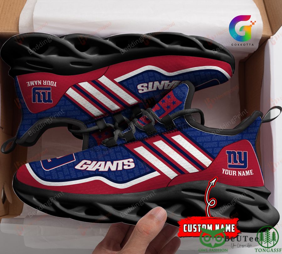 Personalized New York Giants Max Soul Shoes Sneakers for Men And Women – NFL Football Fan Shoes, Team Sneakers