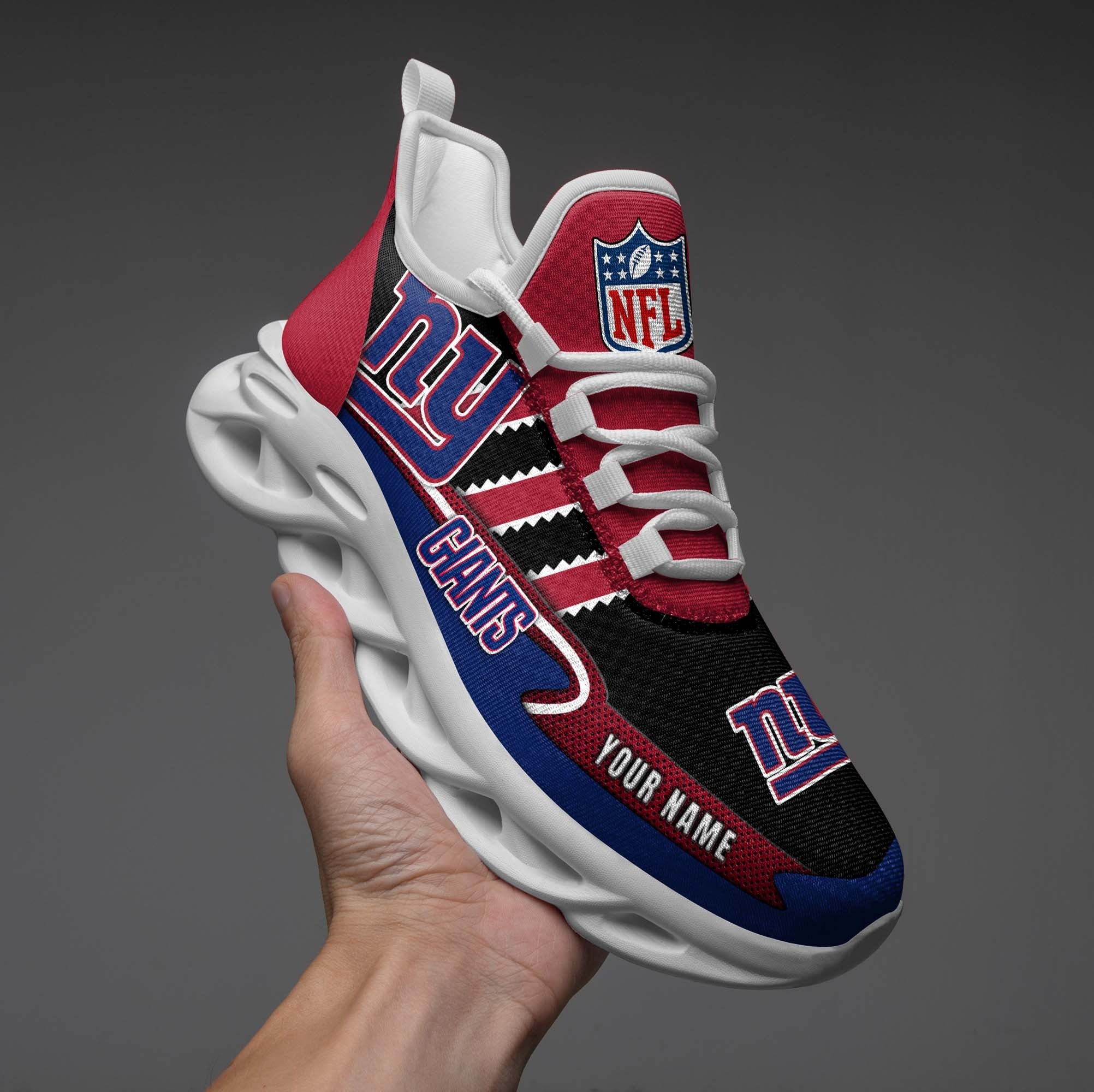 Personalized New York Giants NFL Max Soul Shoes Sneakers for Men And Women – NFL Football Fan Shoes, Team Sneakers