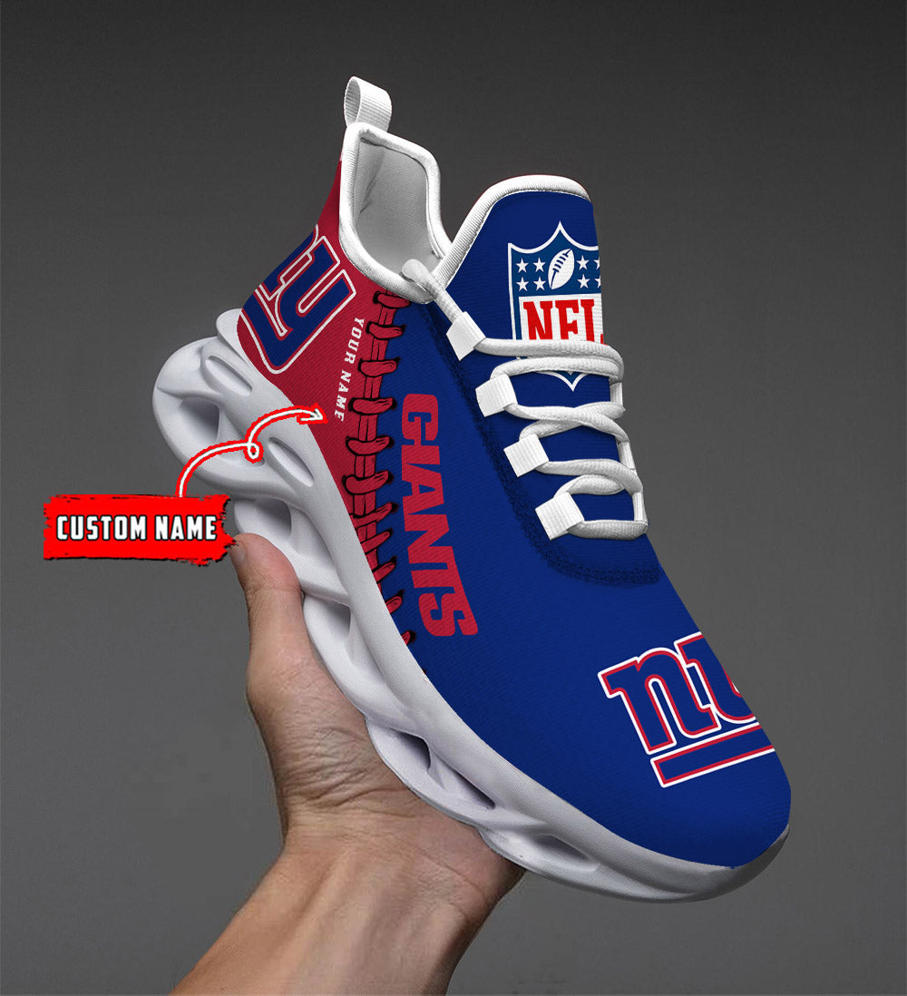 Personalized New York Giants NFL Max Soul Shoes Sneakers for Men And Women – NFL Football Fan Shoes, Team Sneakers