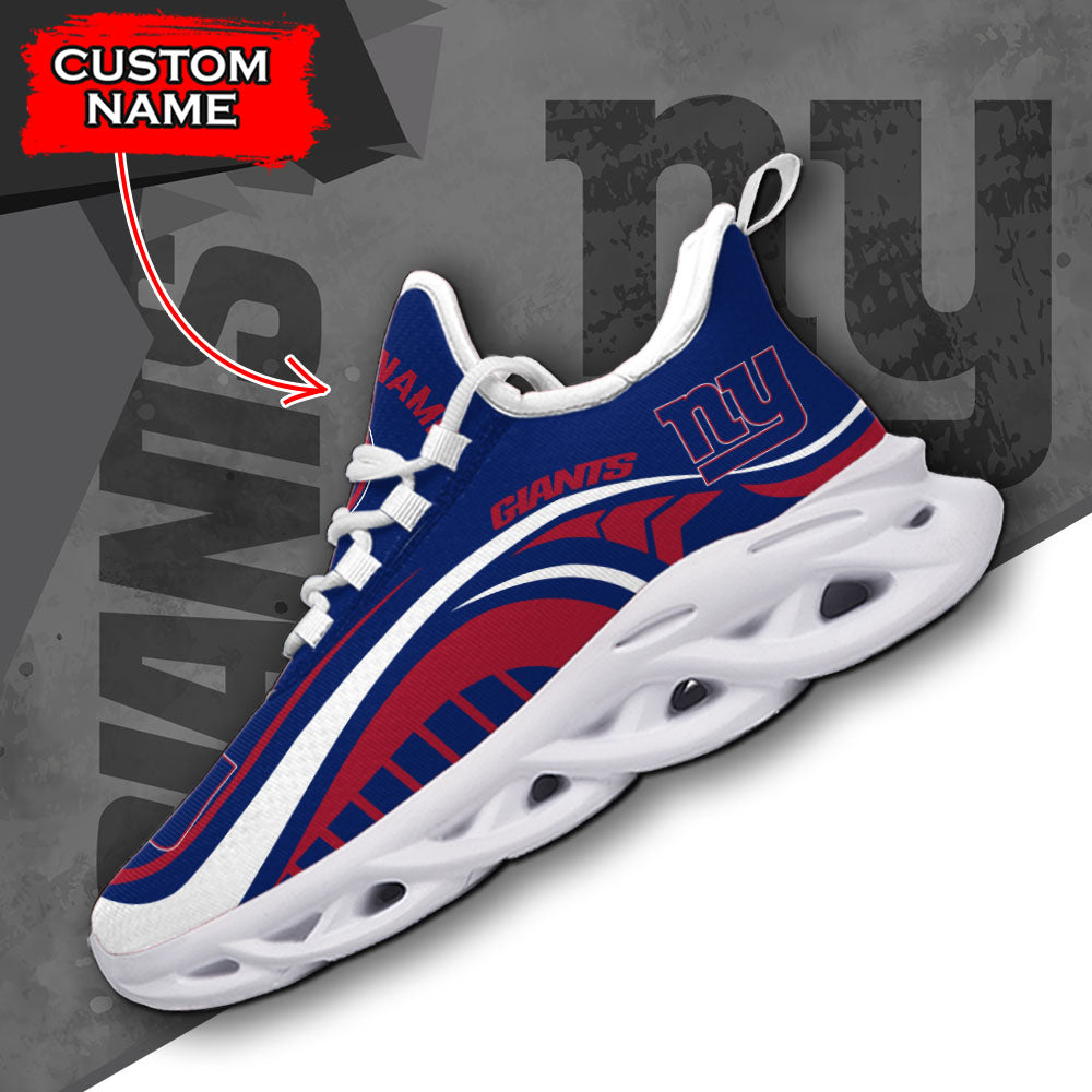 Personalized New York Giants NFL Max Soul Shoes Sneakers for Men And Women – NFL Football Fan Shoes, Team Sneakers