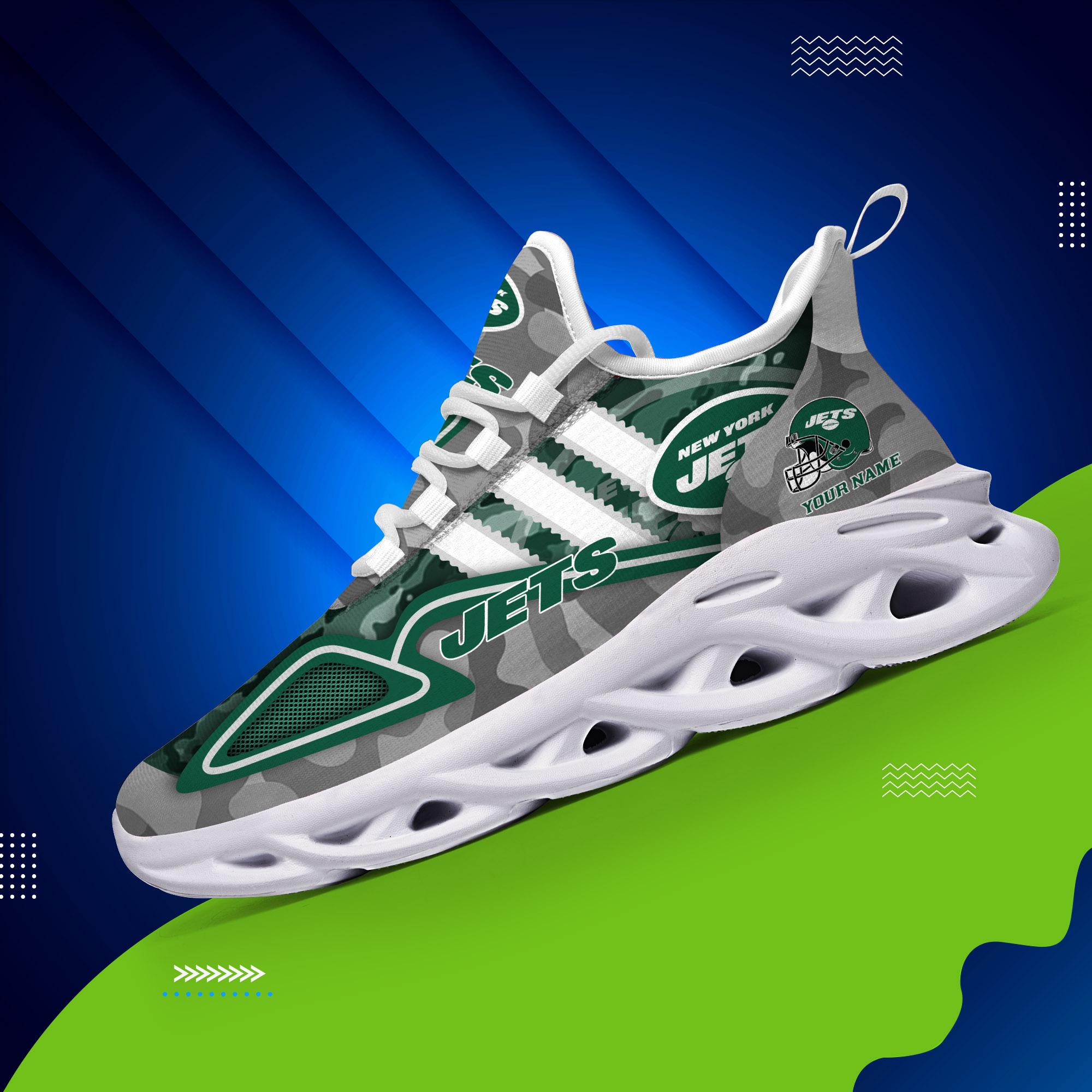 Personalized New York Jets Max Soul Shoes Sneakers for Men And Women – NFL Football Fan Shoes, Team Sneakers - Image 6