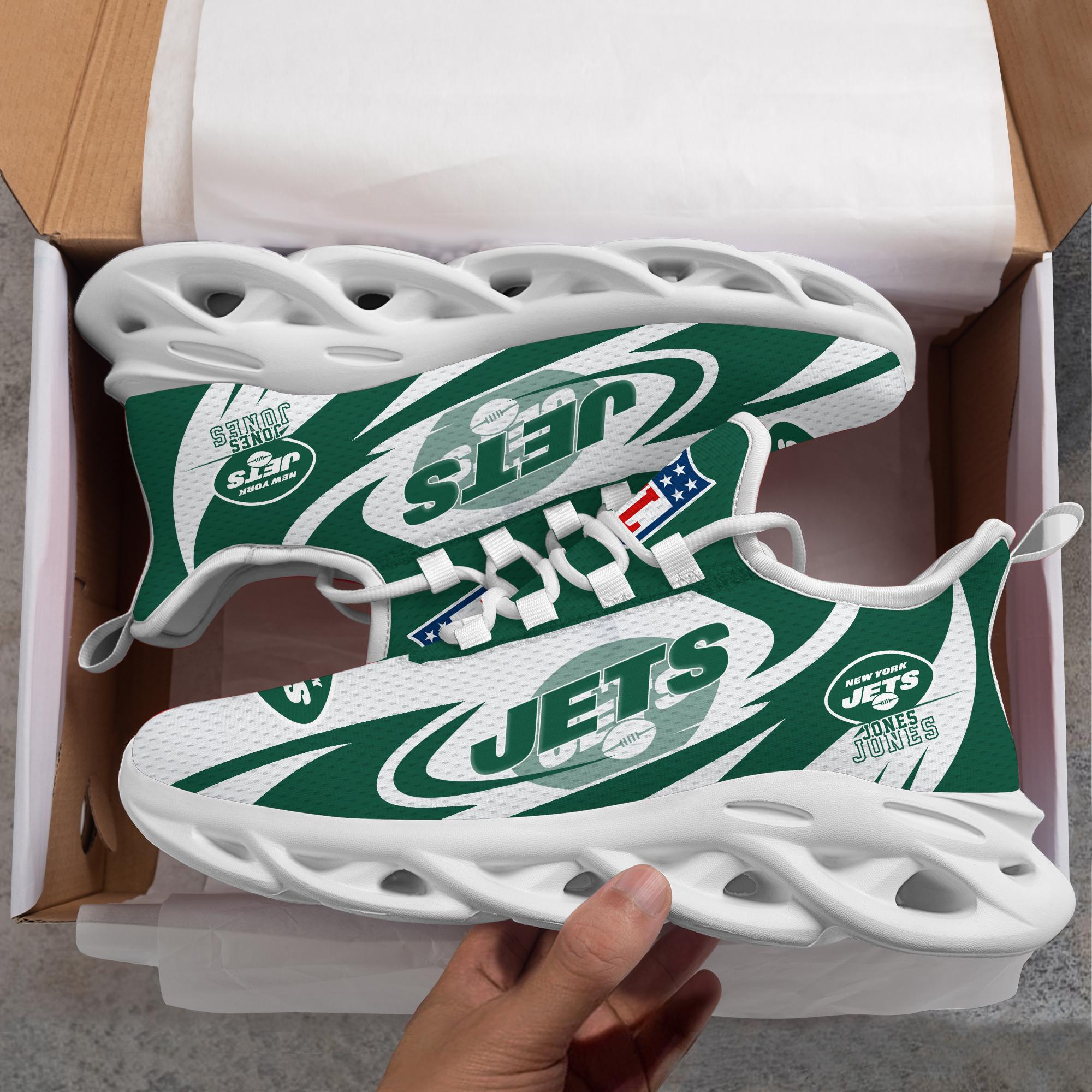 Personalized New York Jets Max Soul Shoes Sneakers for Men And Women – NFL Football Fan Shoes, Team Sneakers - Image 5
