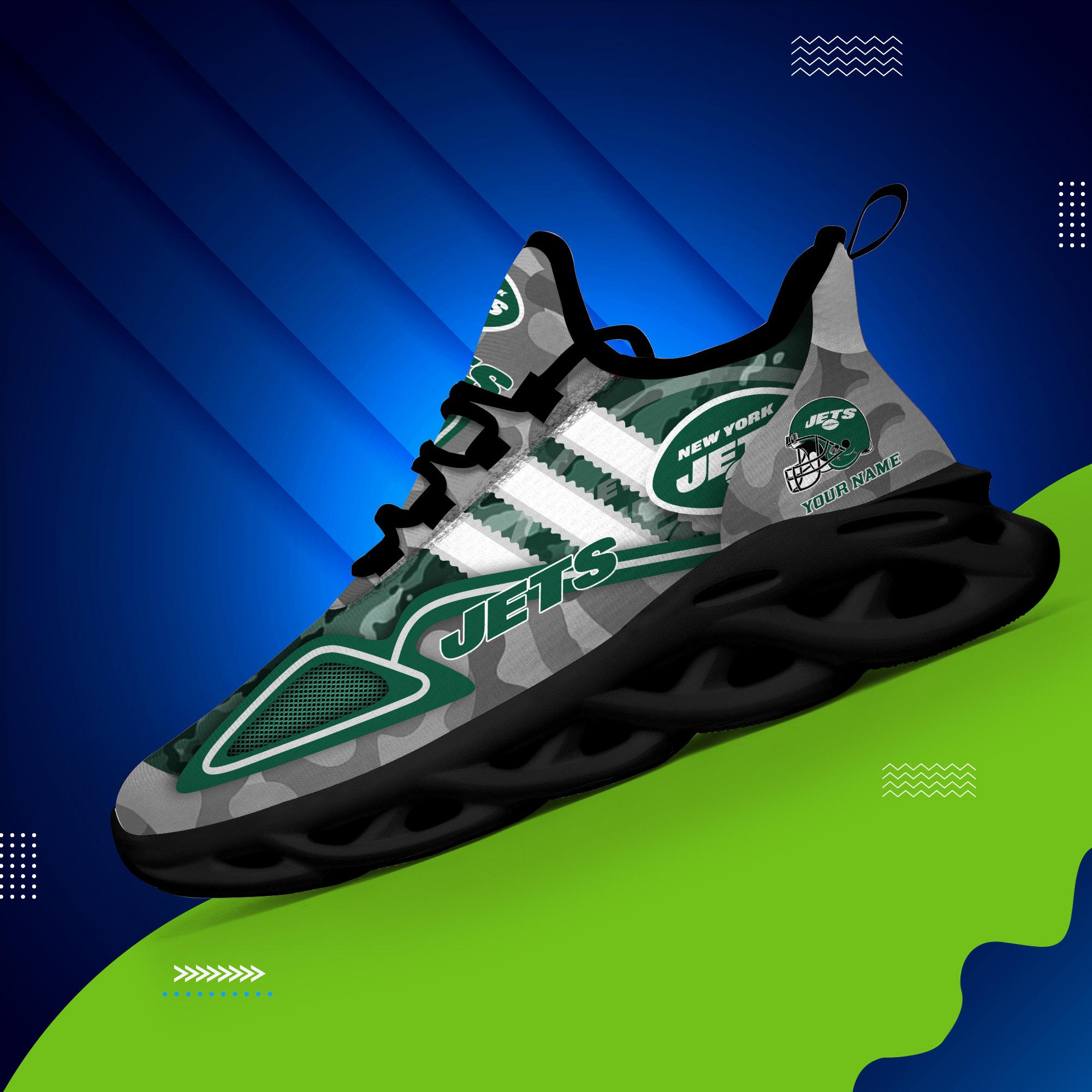 Personalized New York Jets Max Soul Shoes Sneakers for Men And Women – NFL Football Fan Shoes, Team Sneakers - Image 5