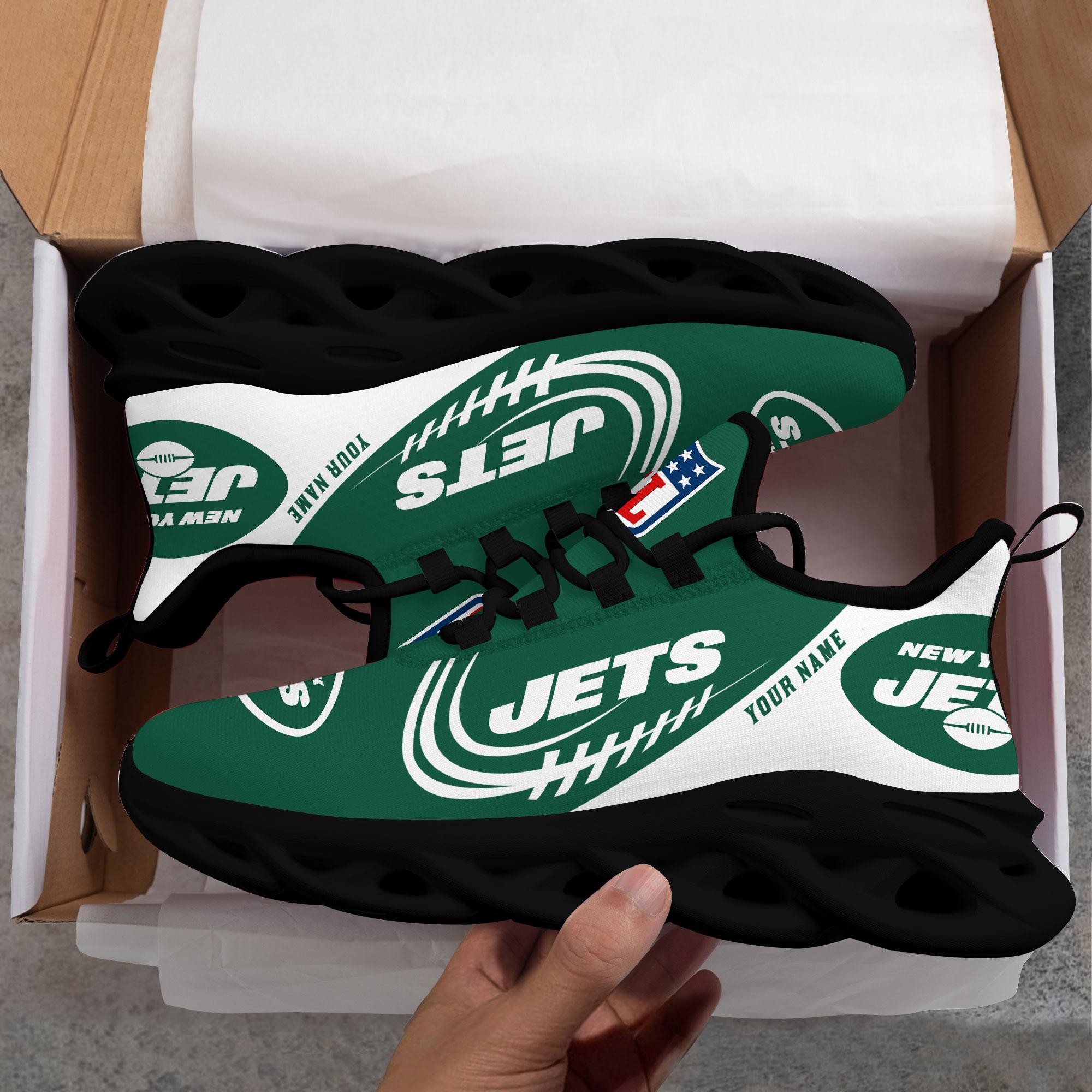 Personalized New York Jets Max Soul Shoes Sneakers for Men And Women – NFL Football Fan Shoes, Team Sneakers - Image 6