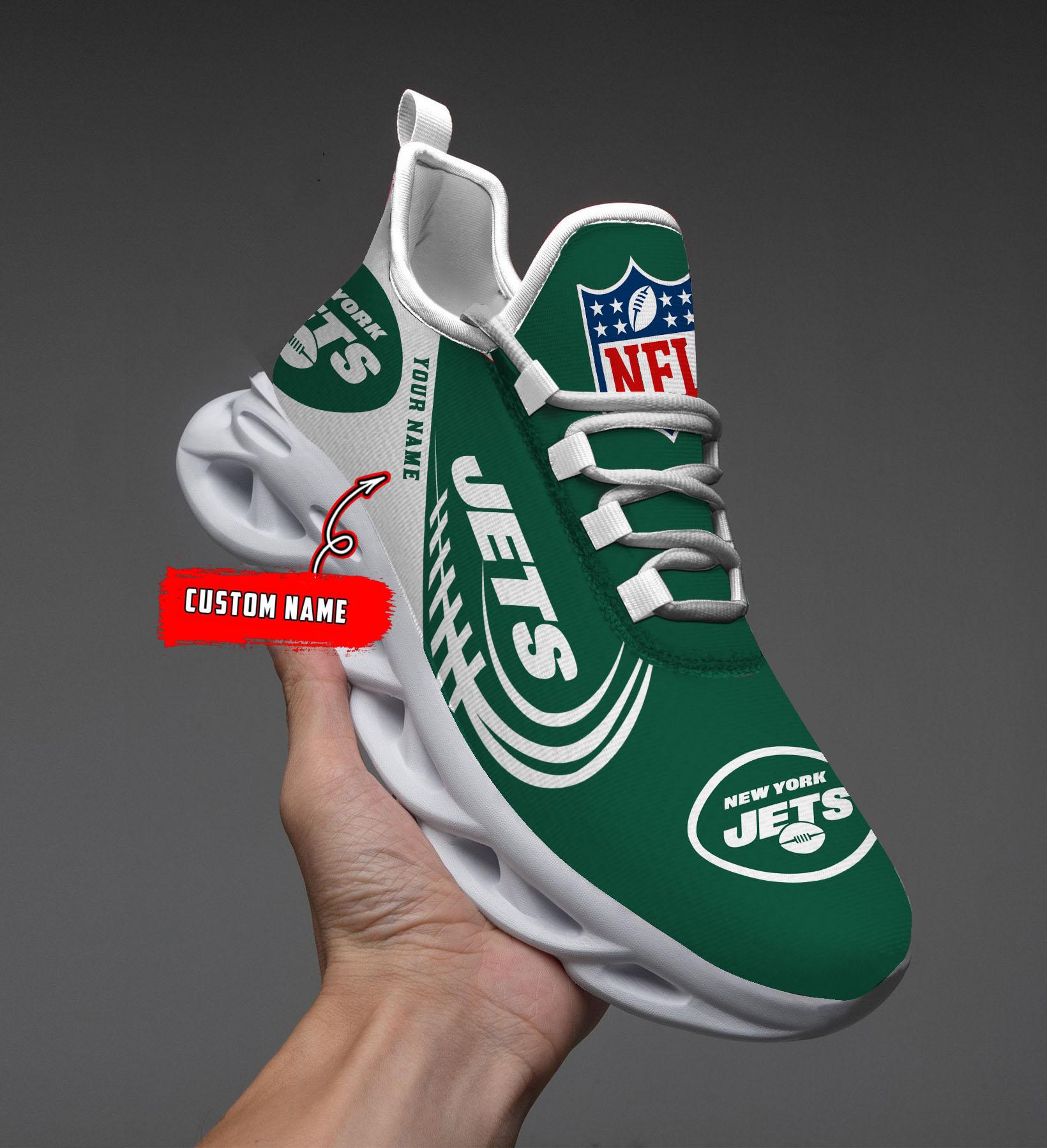 Personalized New York Jets Max Soul Shoes Sneakers for Men And Women – NFL Football Fan Shoes, Team Sneakers - Image 8