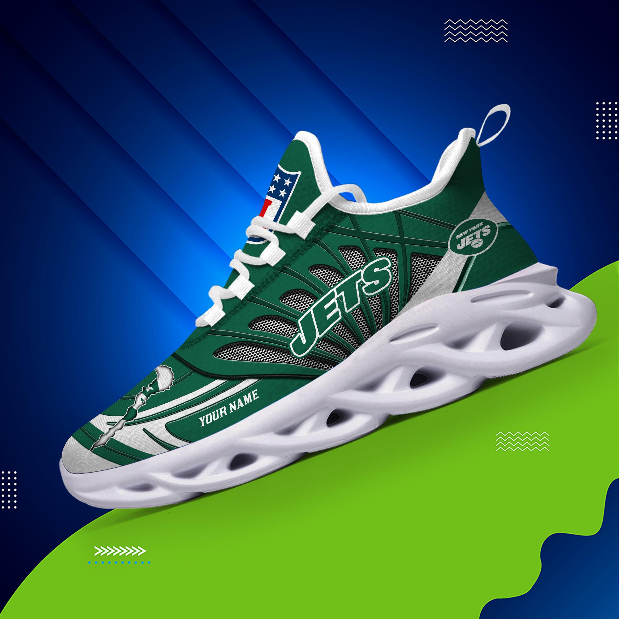 Personalized New York Jets Max Soul Shoes Sneakers for Men And Women – NFL Football Fan Shoes, Team Sneakers - Image 5
