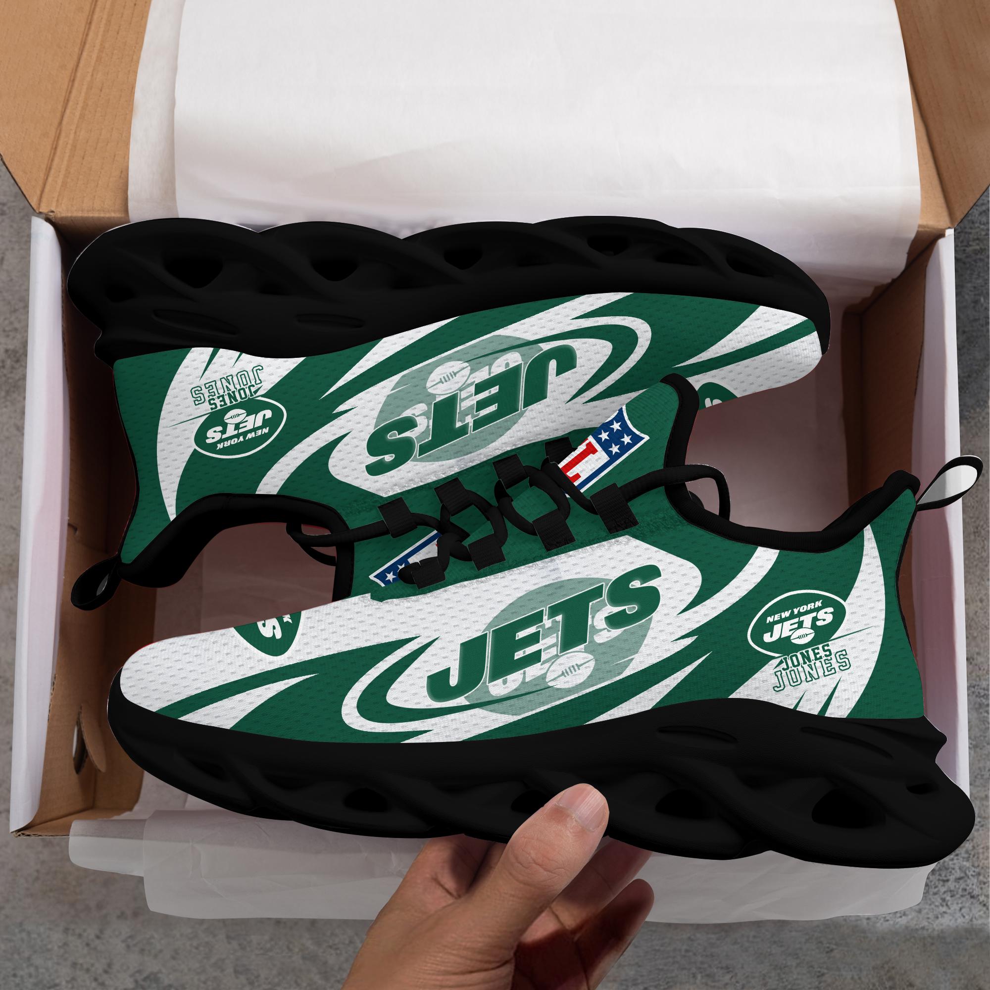 Personalized New York Jets Max Soul Shoes Sneakers for Men And Women – NFL Football Fan Shoes, Team Sneakers - Image 4