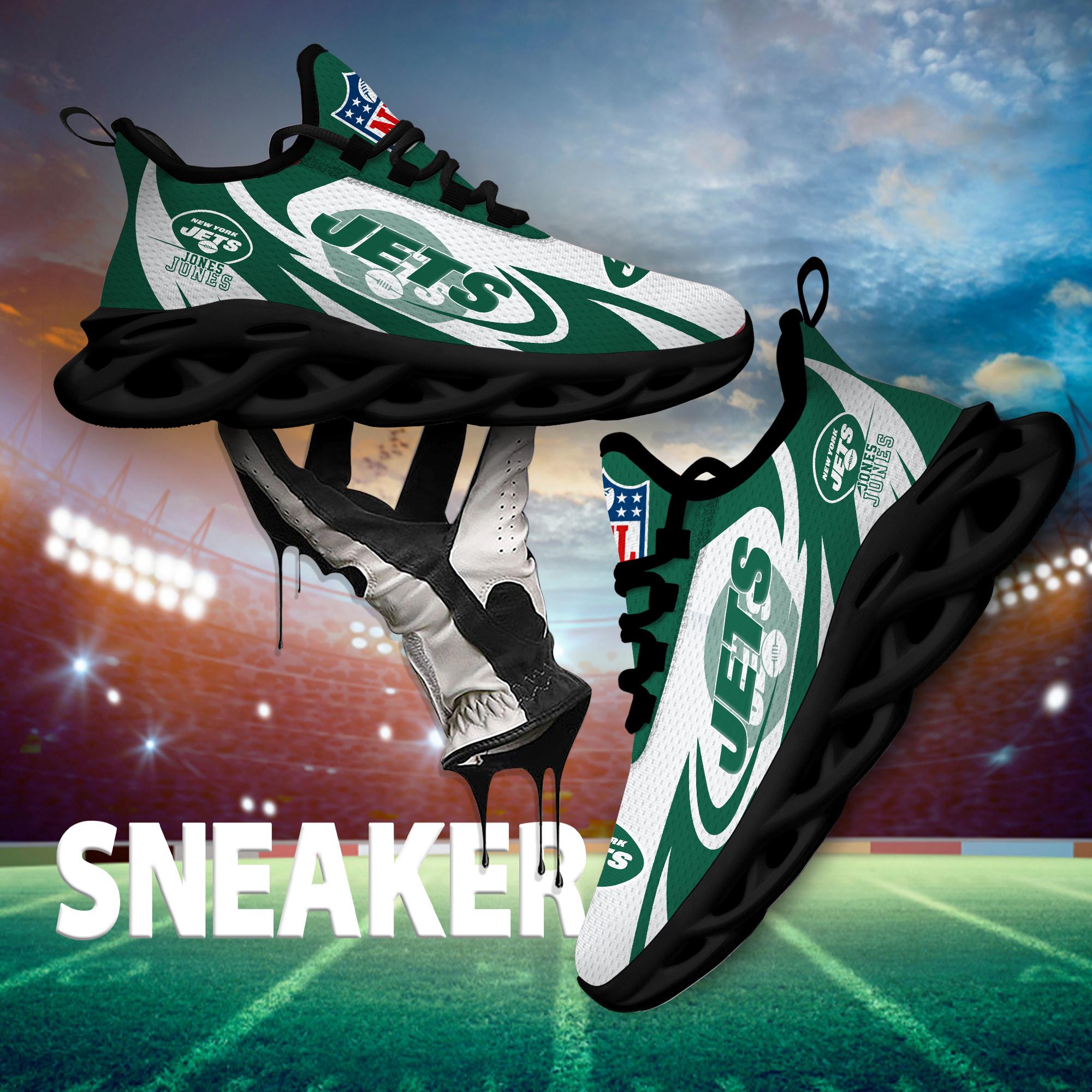 Personalized New York Jets Max Soul Shoes Sneakers for Men And Women – NFL Football Fan Shoes, Team Sneakers - Image 7