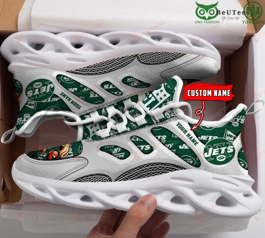 Personalized New York Jets Max Soul Shoes Sneakers for Men And Women – NFL Football Fan Shoes, Team Sneakers