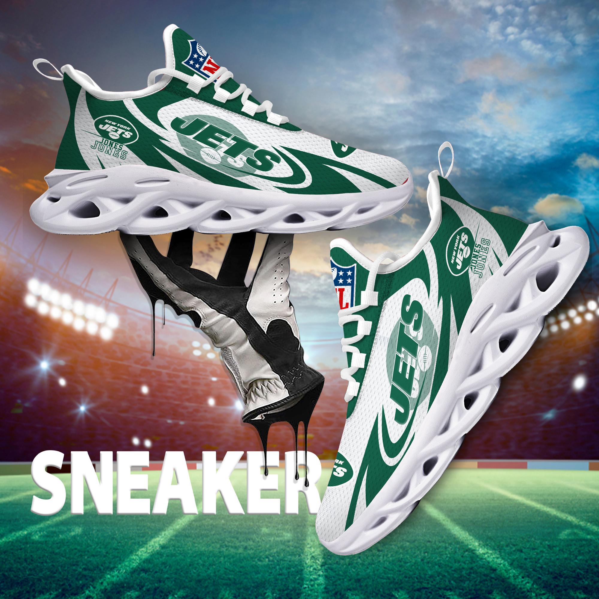 Personalized New York Jets Max Soul Shoes Sneakers for Men And Women – NFL Football Fan Shoes, Team Sneakers
