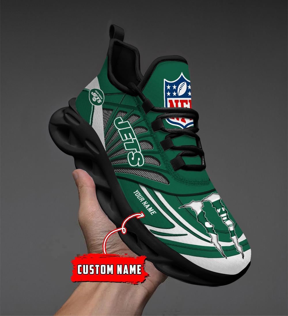 Personalized New York Jets Max Soul Shoes Sneakers for Men And Women – NFL Football Fan Shoes, Team Sneakers - Image 6