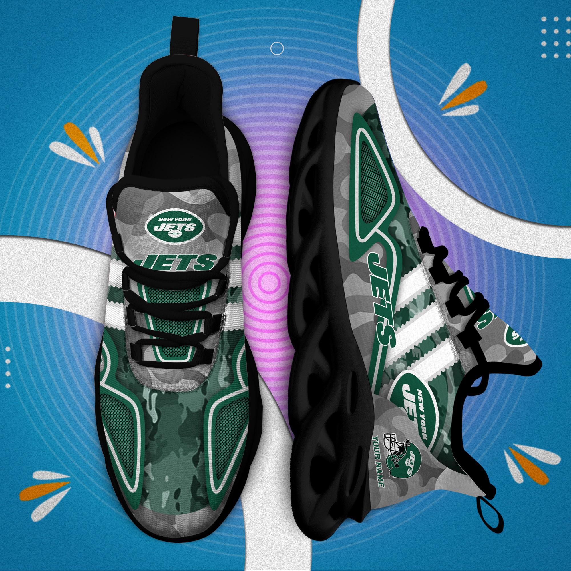 Personalized New York Jets Max Soul Shoes Sneakers for Men And Women – NFL Football Fan Shoes, Team Sneakers - Image 7