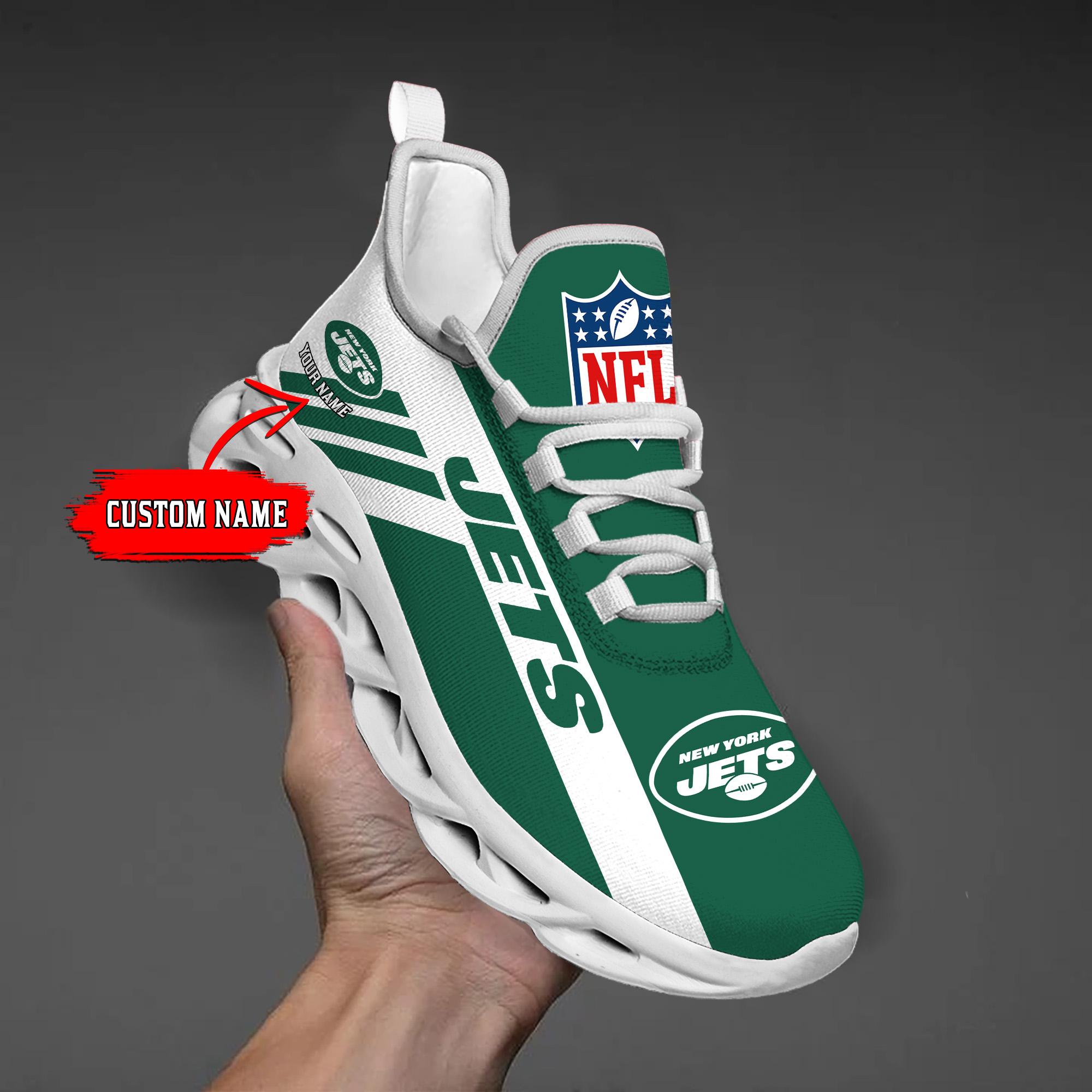 Personalized New York Jets Max Soul Shoes Sneakers for Men And Women – NFL Football Fan Shoes, Team Sneakers