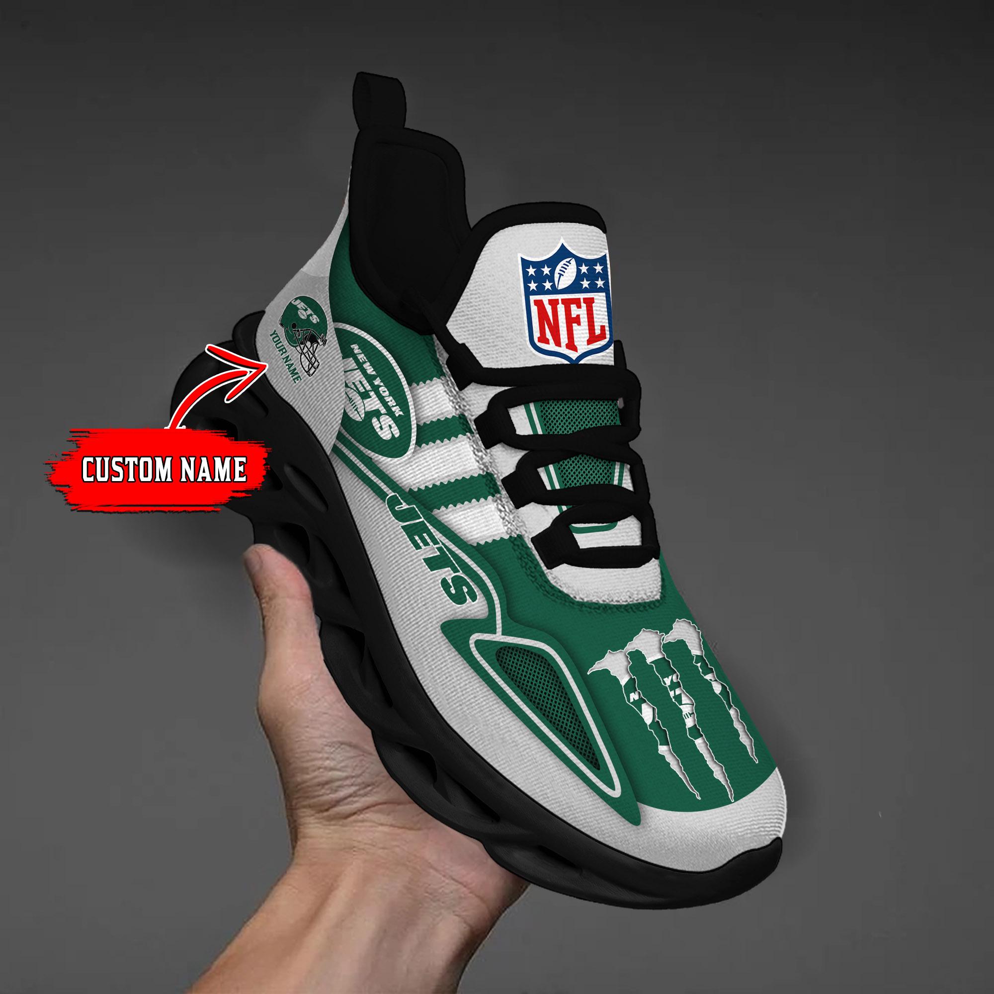 Personalized New York Jets Max Soul Shoes Sneakers for Men And Women – NFL Football Fan Shoes, Team Sneakers - Image 7