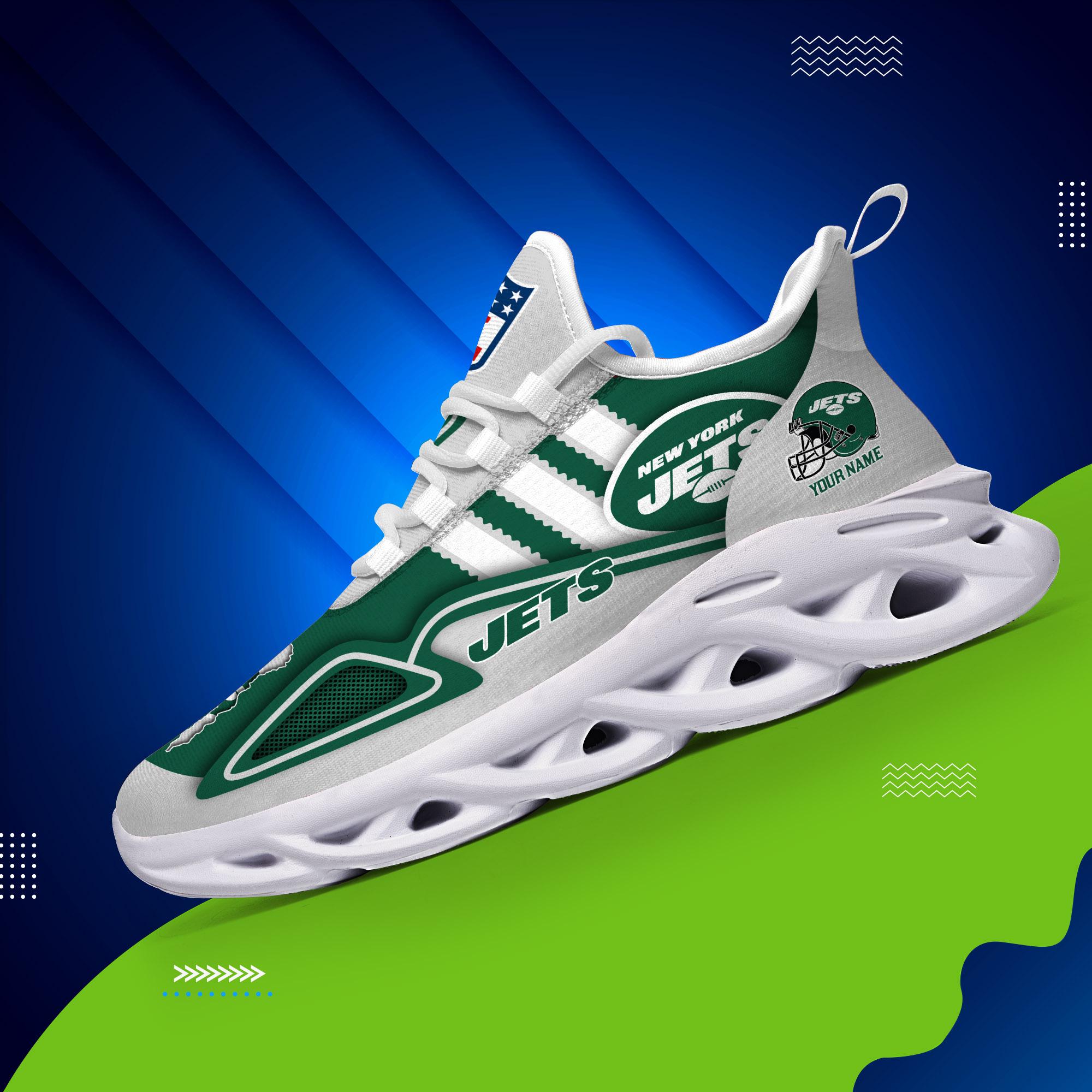 Personalized New York Jets Max Soul Shoes Sneakers for Men And Women – NFL Football Fan Shoes, Team Sneakers - Image 4
