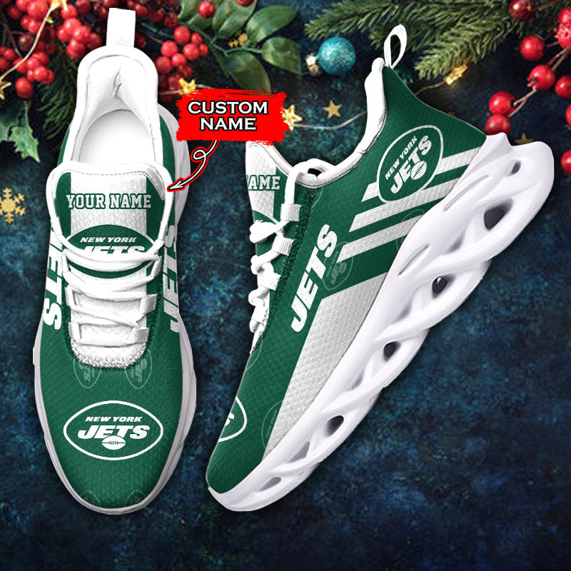 Personalized New York Jets NFL Max Soul Shoes Sneakers for Men And Women – NFL Football Fan Shoes, Team Sneakers