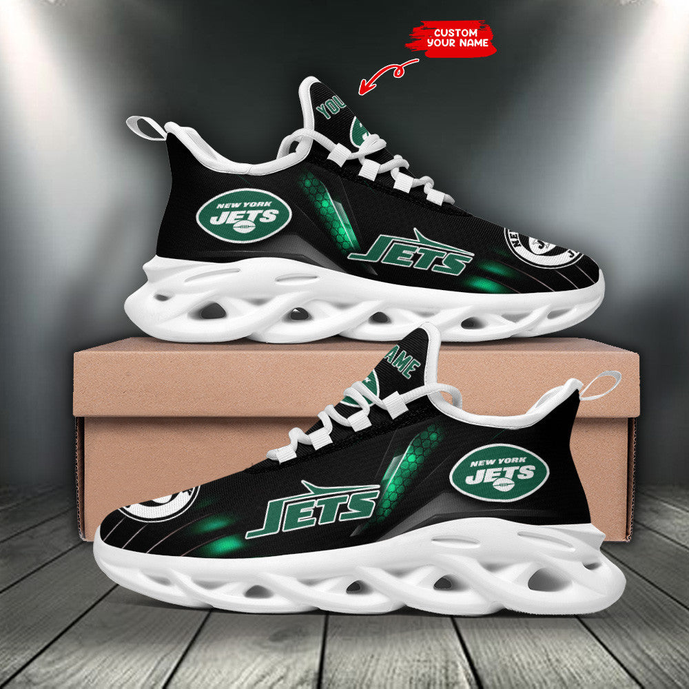 Personalized New York Jets NFL Max Soul Shoes Sneakers for Men And Women – NFL Football Fan Shoes, Team Sneakers
