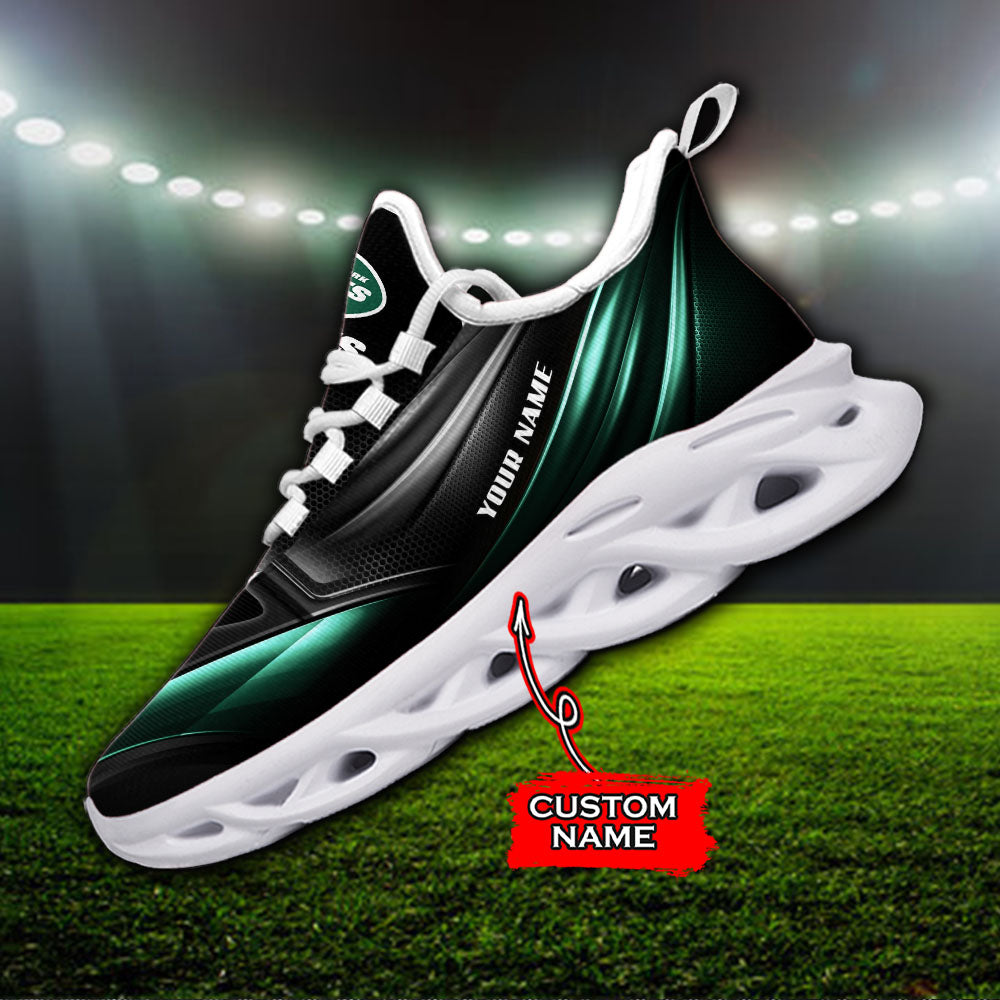 Personalized New York Jets NFL Max Soul Shoes Sneakers for Men And Women – NFL Football Fan Shoes, Team Sneakers