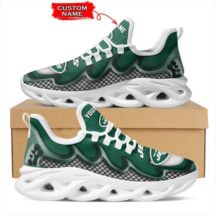 Personalized New York Jets NFL Max Soul Shoes Sneakers for Men And Women – NFL Football Fan Shoes, Team Sneakers