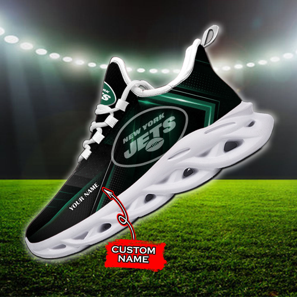 Personalized New York Jets NFL Max Soul Shoes Sneakers for Men And Women – NFL Football Fan Shoes, Team Sneakers