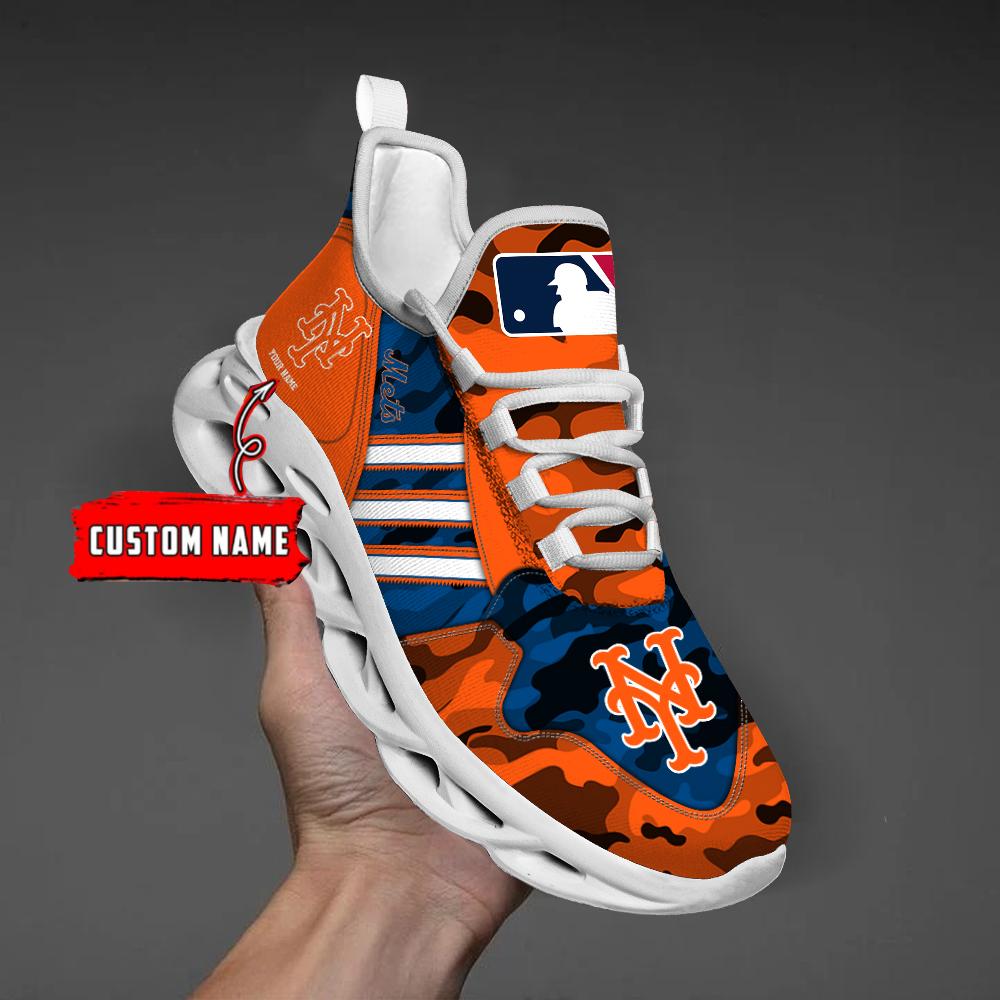 Personalized New York Mets Max Soul Shoes Sneakers for Men And Women – MLB Baseball Fan Shoes, Team Sneakers