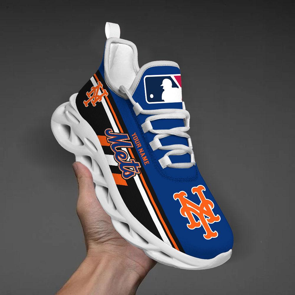 Personalized New York Mets Max Soul Shoes Sneakers for Men And Women – MLB Baseball Fan Shoes, Team Sneakers