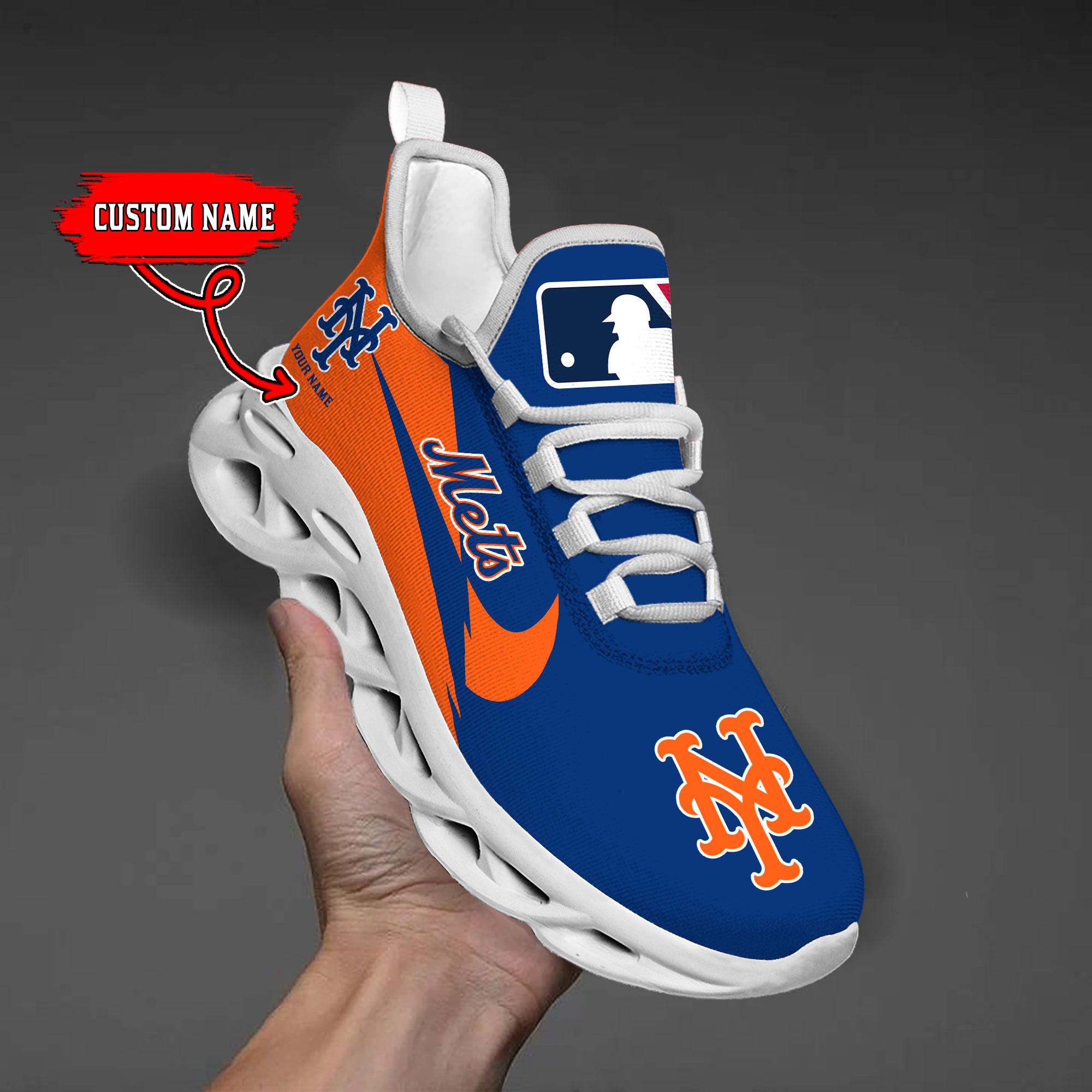 Personalized New York Mets Max Soul Shoes Sneakers for Men And Women – MLB Baseball Fan Shoes, Team Sneakers