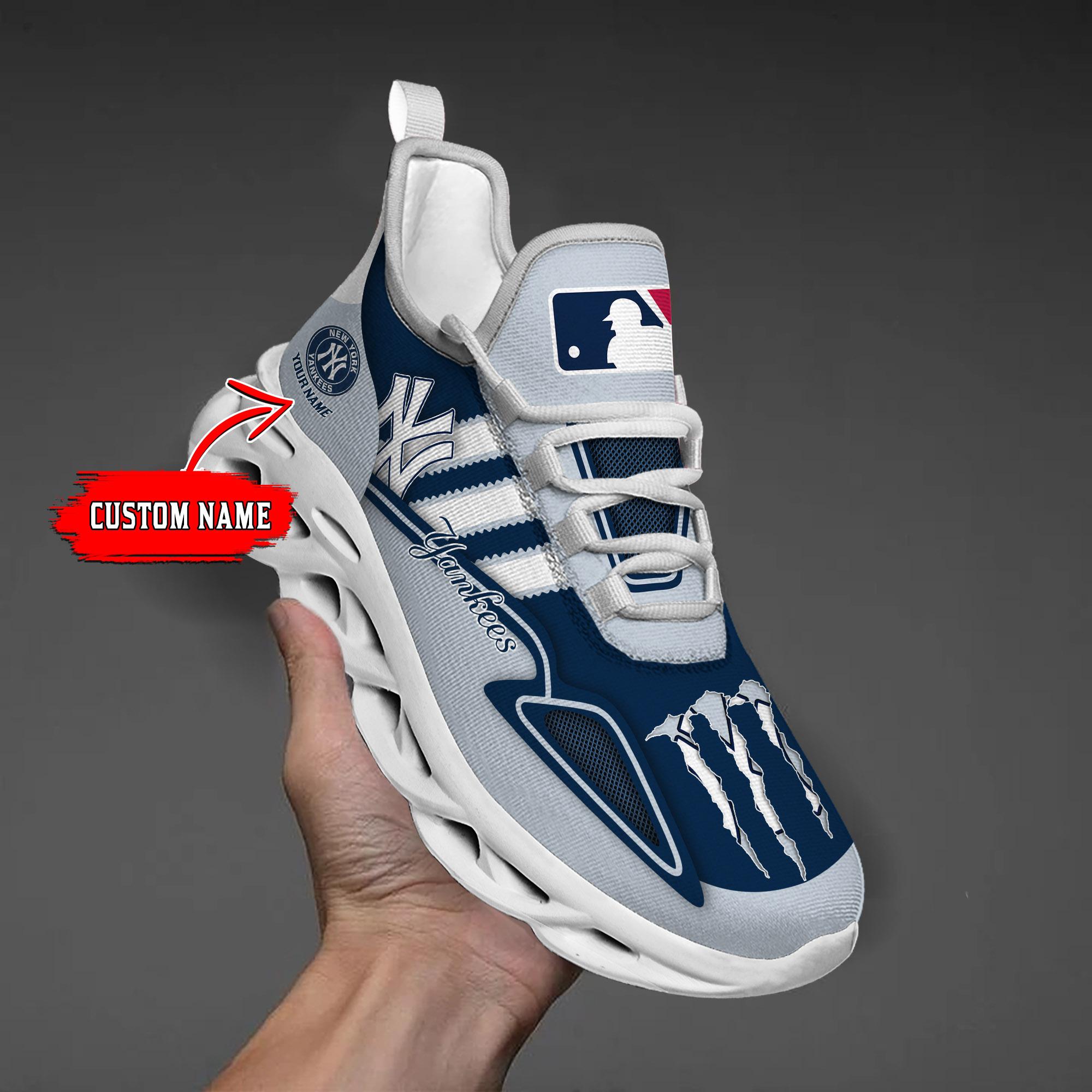 Personalized New York Yankees Max Soul Shoes Sneakers for Men And Women – MLB Baseball Fan Shoes, Team Sneakers