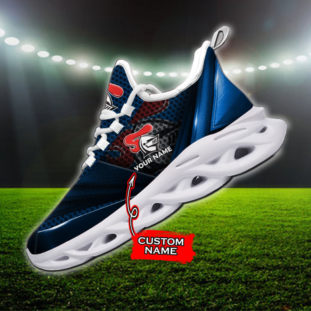 Personalized Newcastle Knights NRL Max Soul Shoes Sneakers for Men And Women – Casual Shoes, Streetwear Shoes