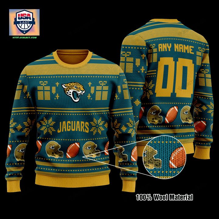 Personalized Nfl Jacksonville Jaguars Custom Christmas Sweater