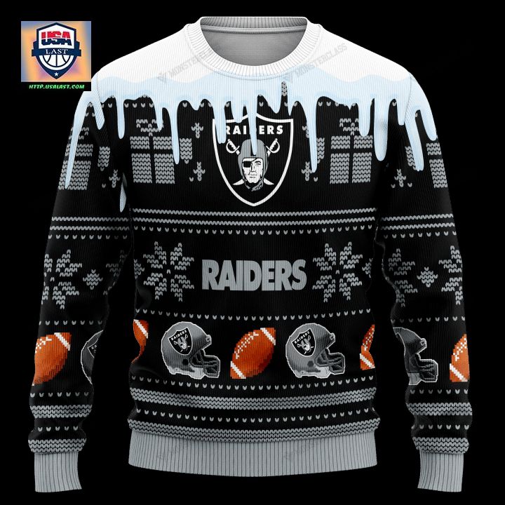 Personalized Nfl Las Vegas Raiders Custom Christmas Sweater