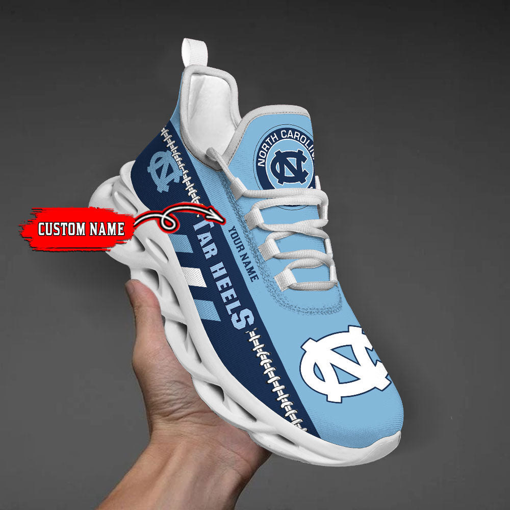 Personalized North Carolina Tar Heels Max Soul Shoes Sneakers for Men And Women – NCAA Fan Shoes, Team Sneakers