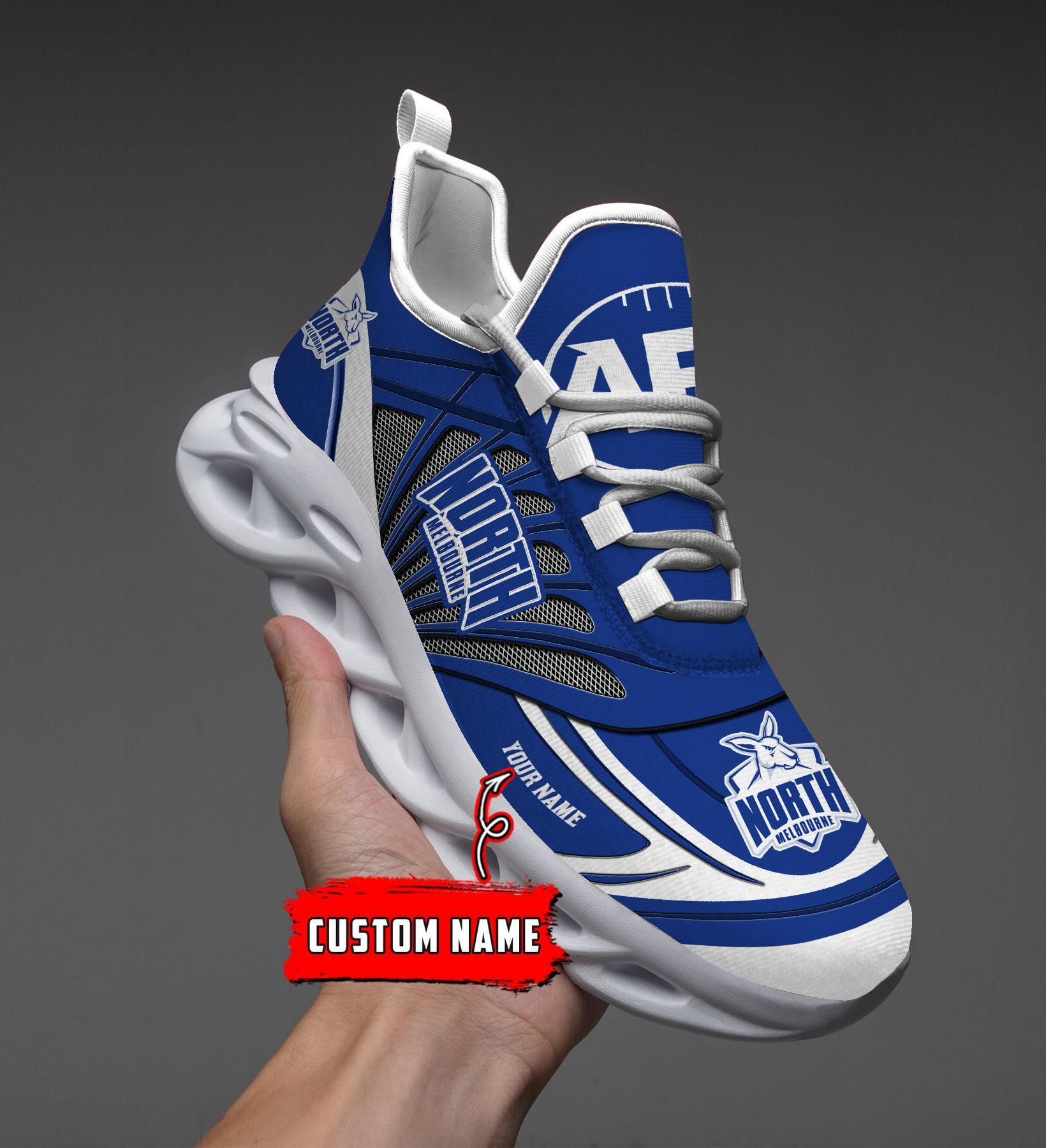 Personalized North Melbourne Max Soul Shoes Sneakers for Men And Women – Casual Shoes, Streetwear Shoes