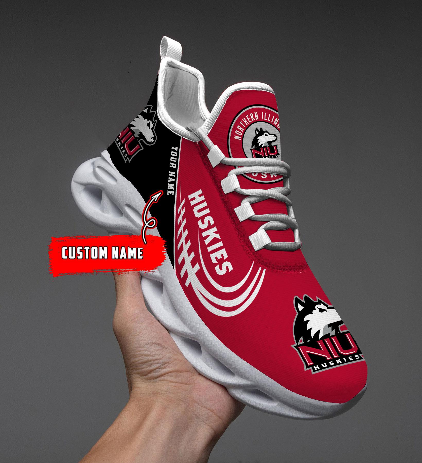 Personalized Northern Illinois Huskies Max Soul Shoes Sneakers for Men And Women – NCAA Fan Shoes, Team Sneakers