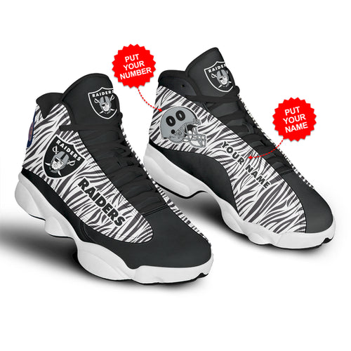 Personalized Oakland Raiders JD13 Sneakers Shoes for Men & Women | Custom Fan Gift