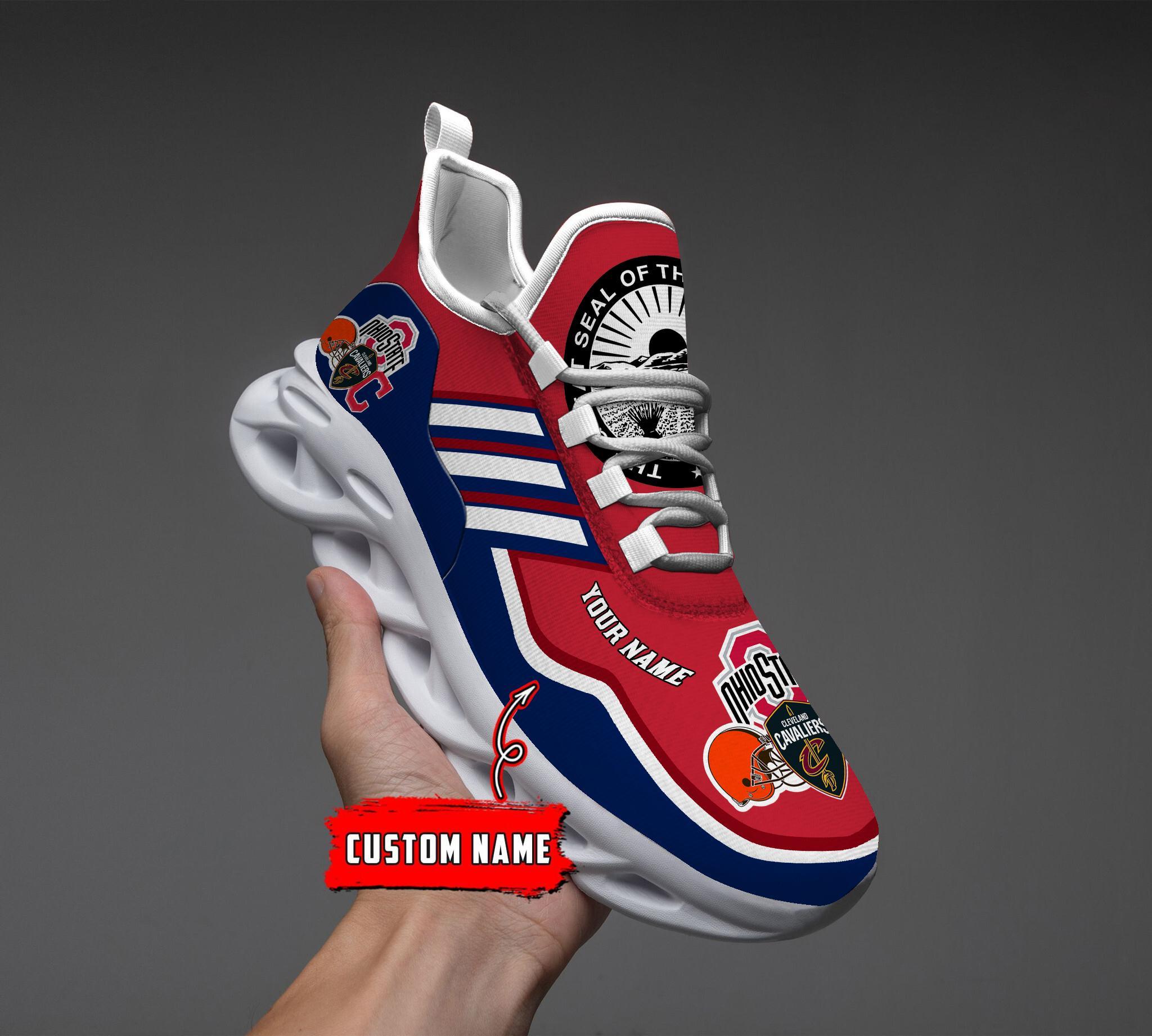 Personalized Ohio Sport Team Max Soul Shoes Sneakers for Men And Women – Casual Shoes, Streetwear Shoes - Image 3